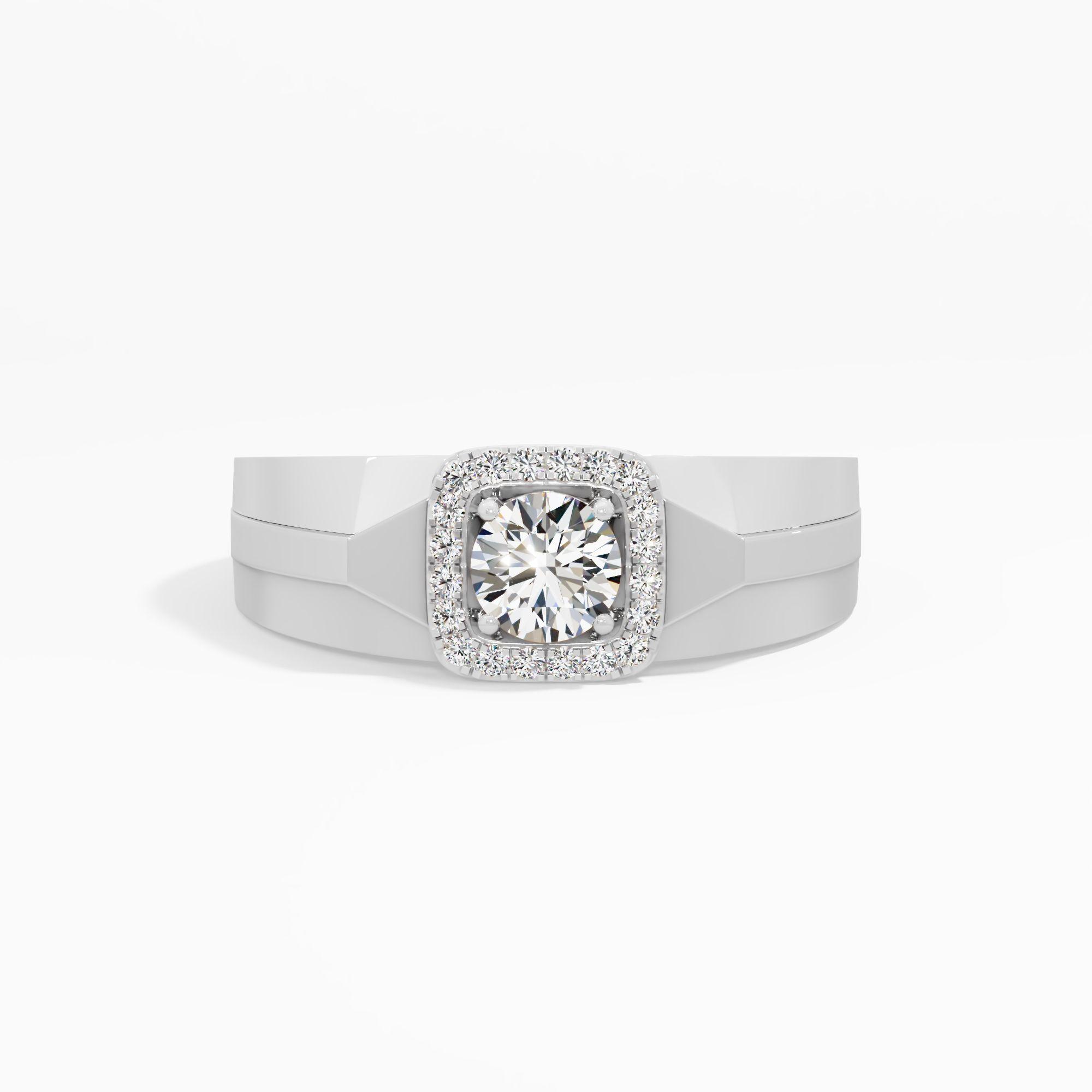 Fortress Cushion Command Ring