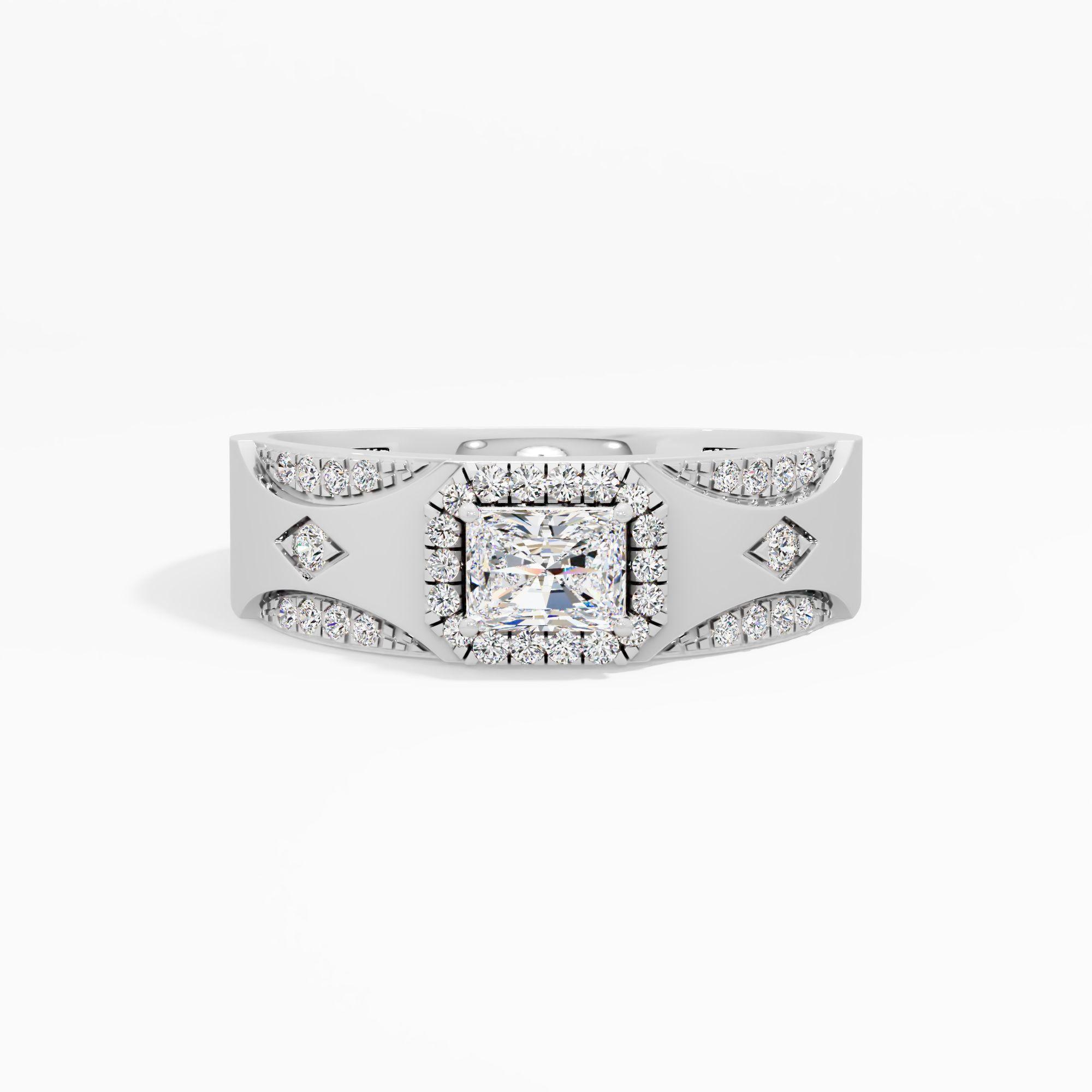 Imperium Crest Diamond Ring