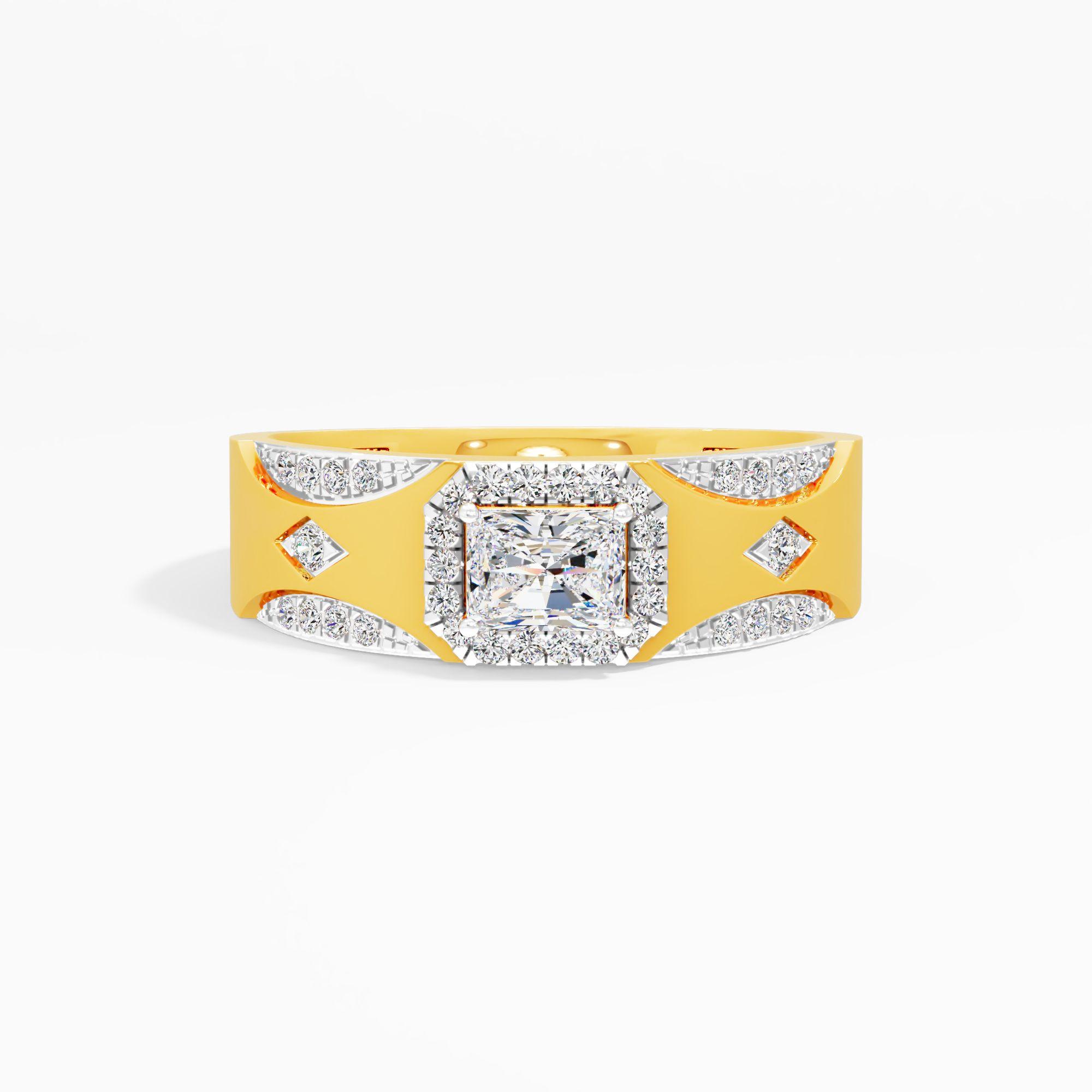 Imperium Crest Diamond Ring