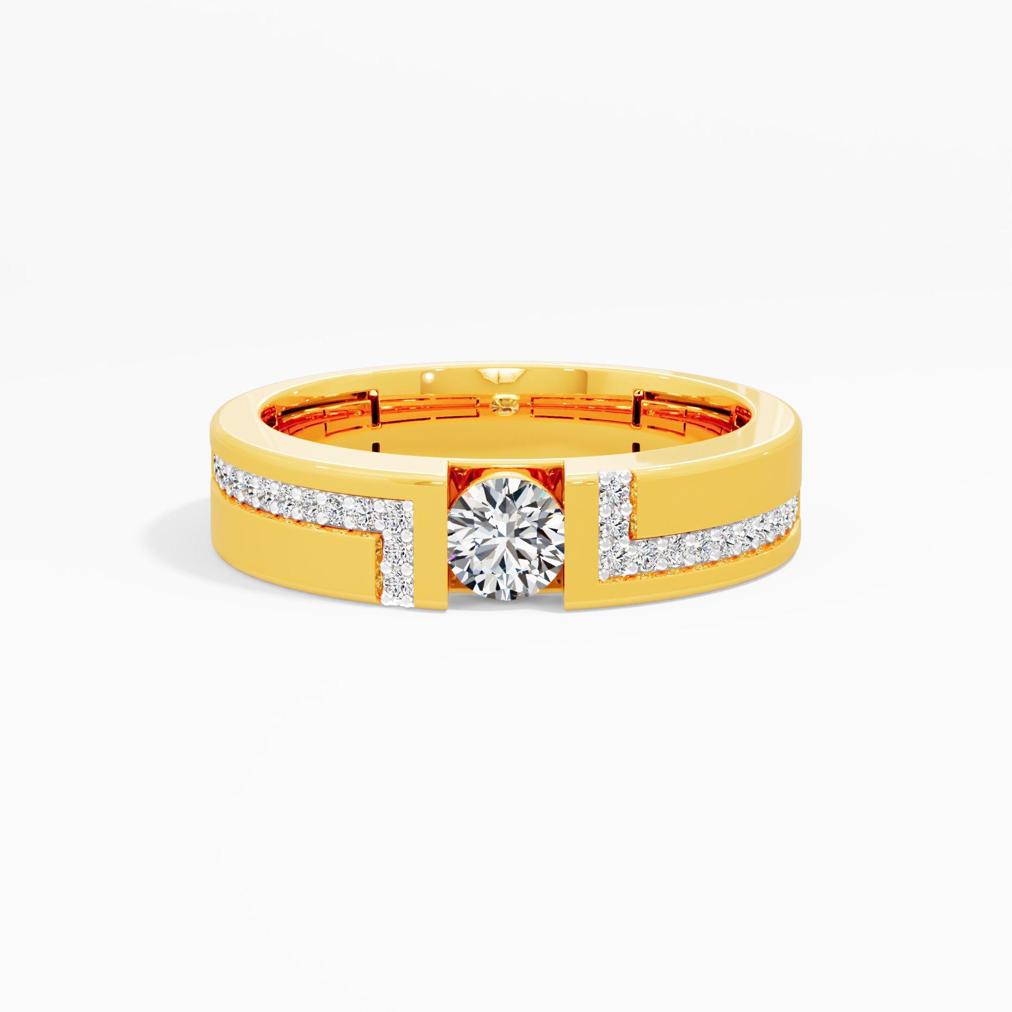 The Cornerstone Solitaire Diamond Ring