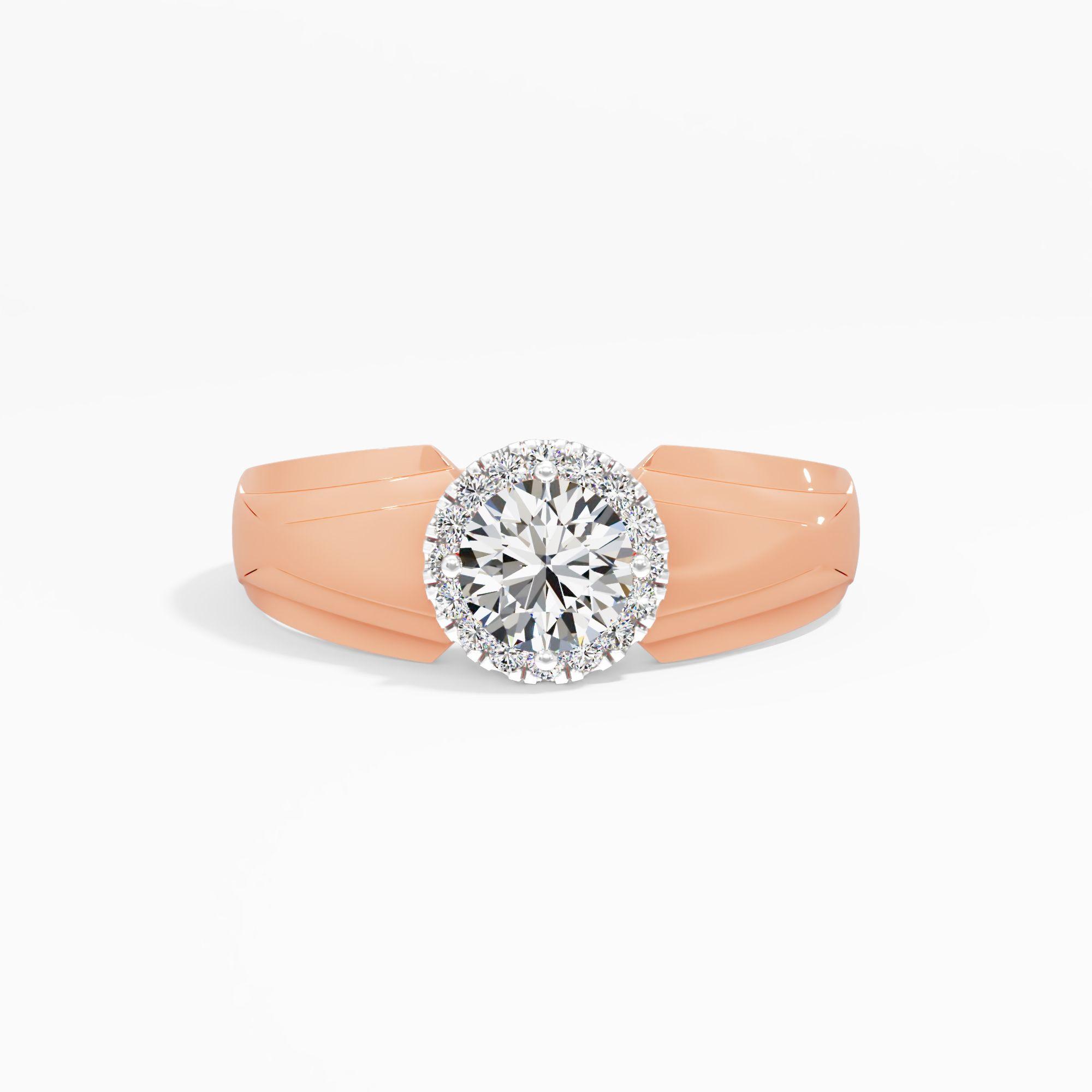 Timeless Heritage Halo Ladies Ring
