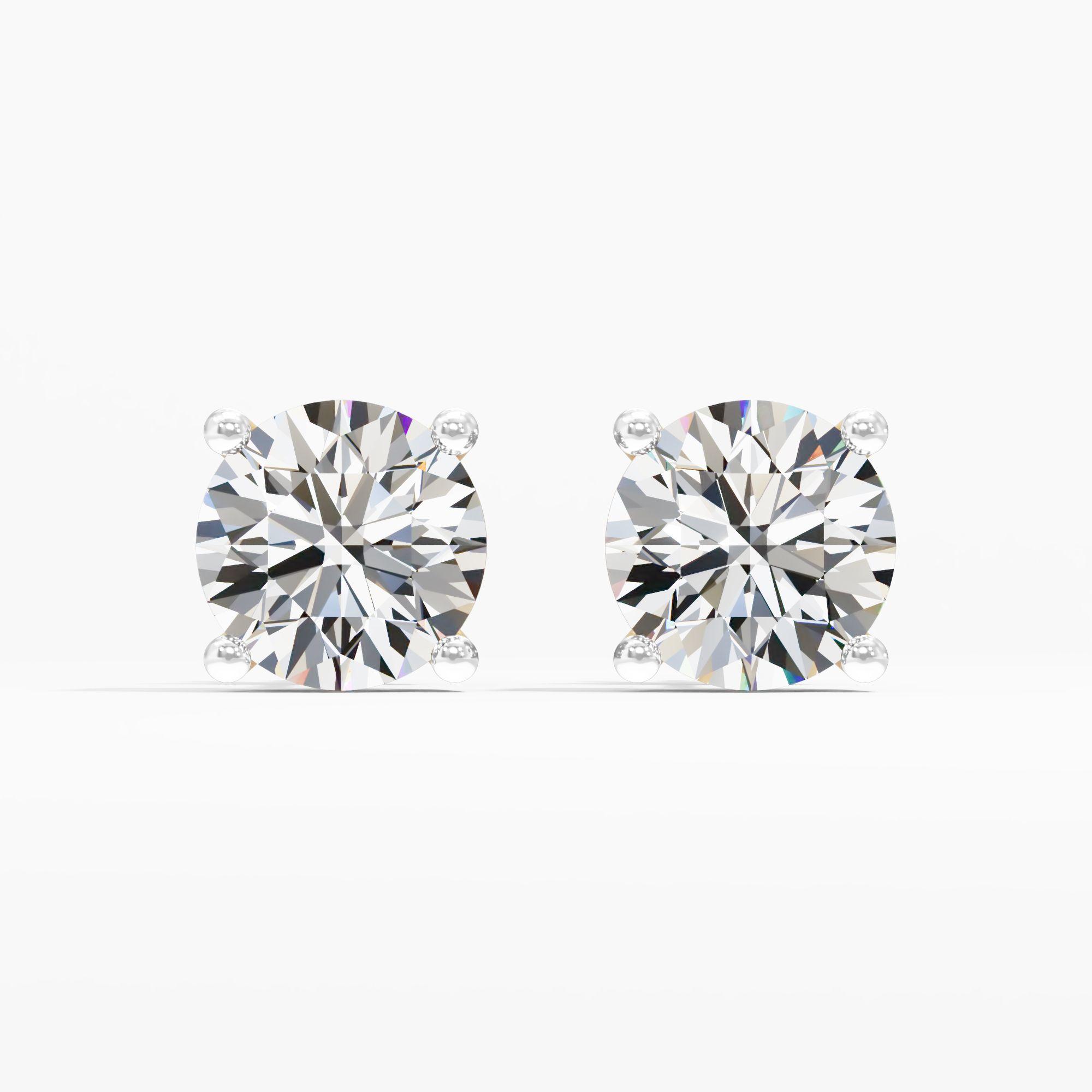 Nivara Dusk Solitaire Stud Earring