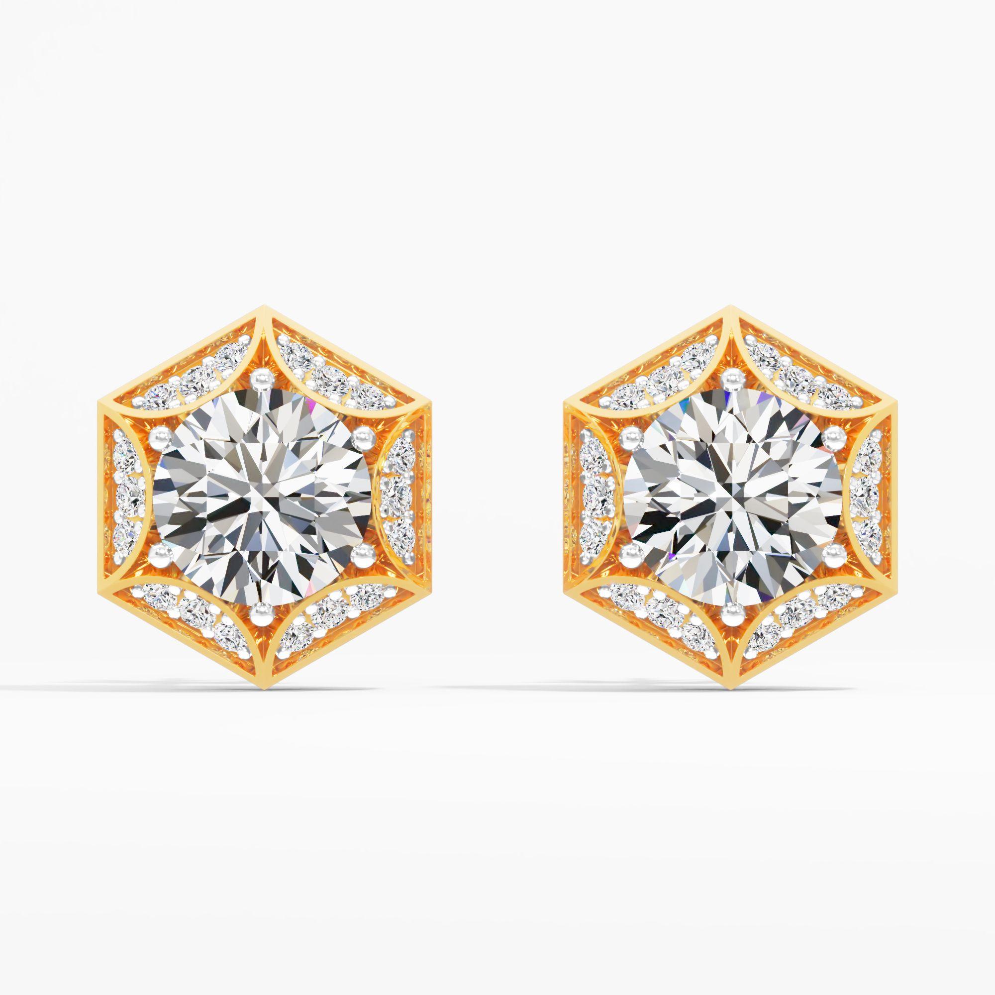 Orla Wisp Solitaire Earring
