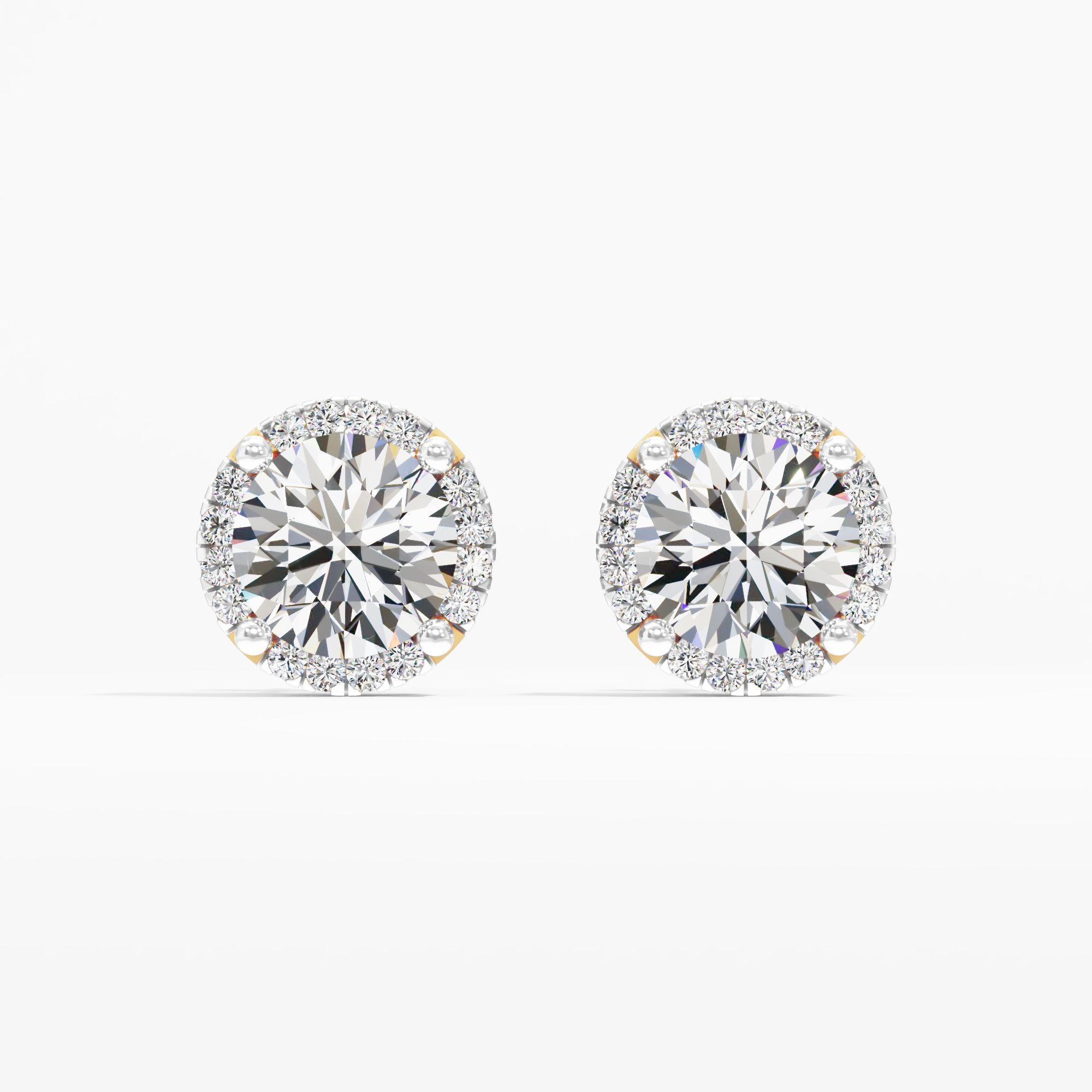 Nyla Veil Halo Stud Earring