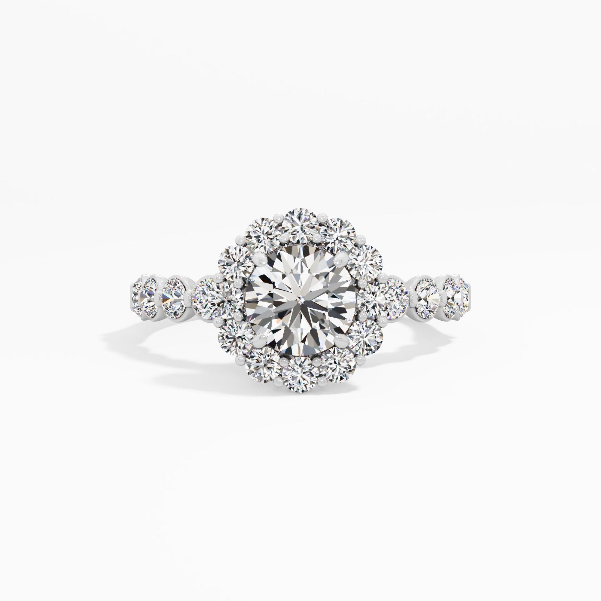 Velvet Whisper Solitaire Engagement Ring