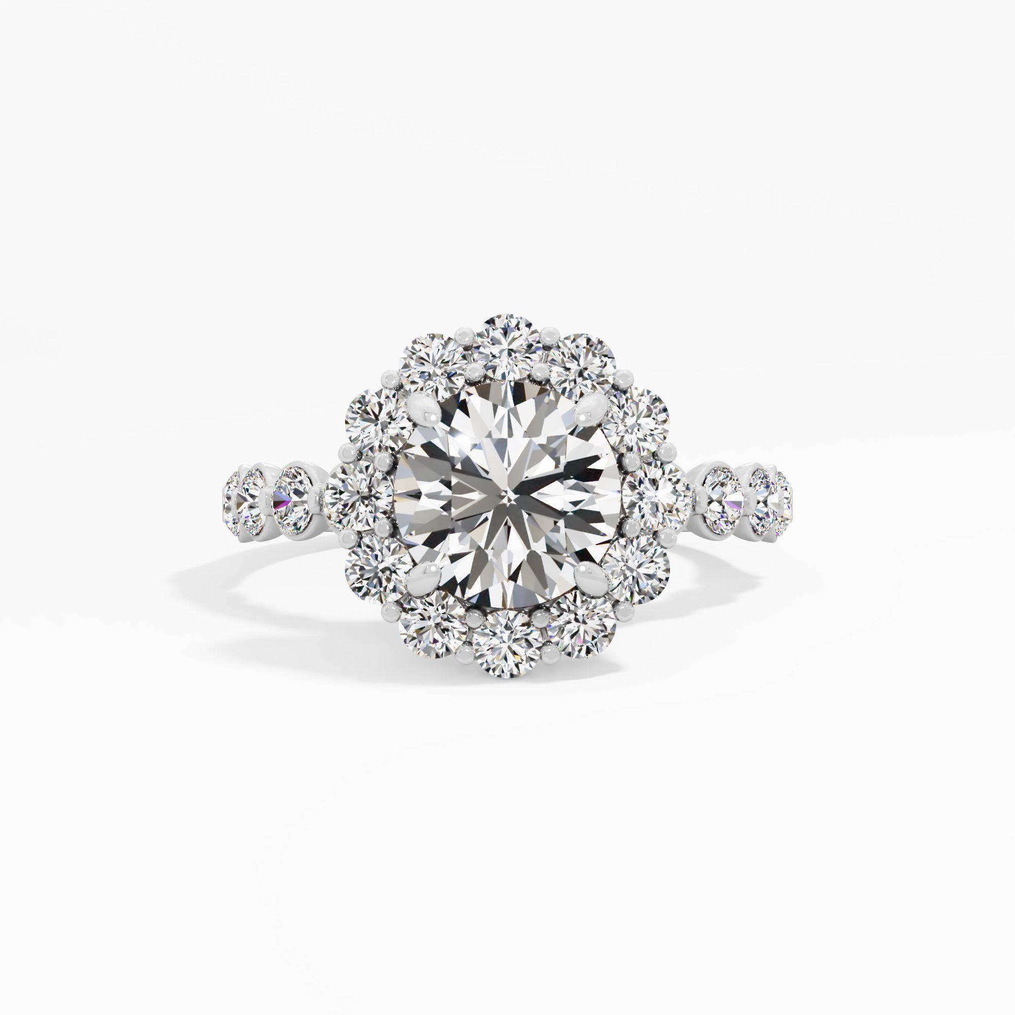 Velvet Whisper Solitaire Engagement Ring