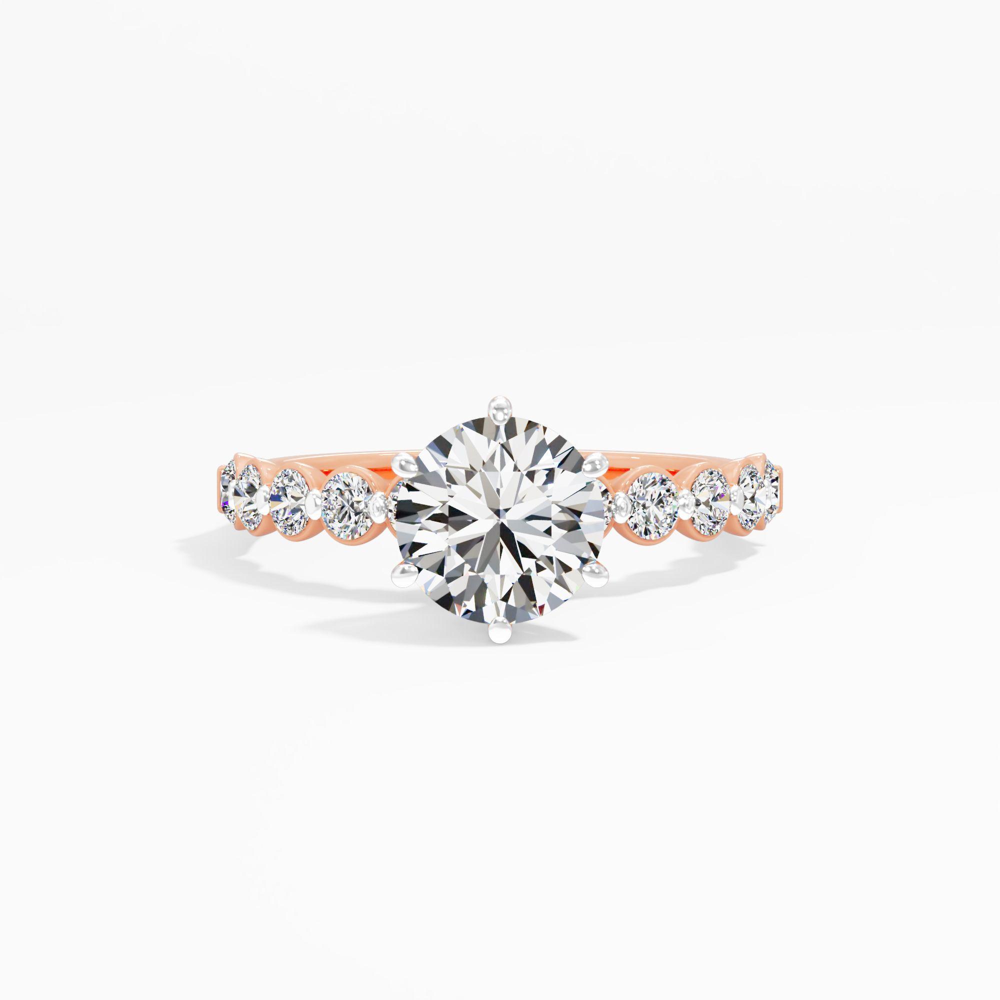 Roseveil Glow Solitaire Engagement Ring
