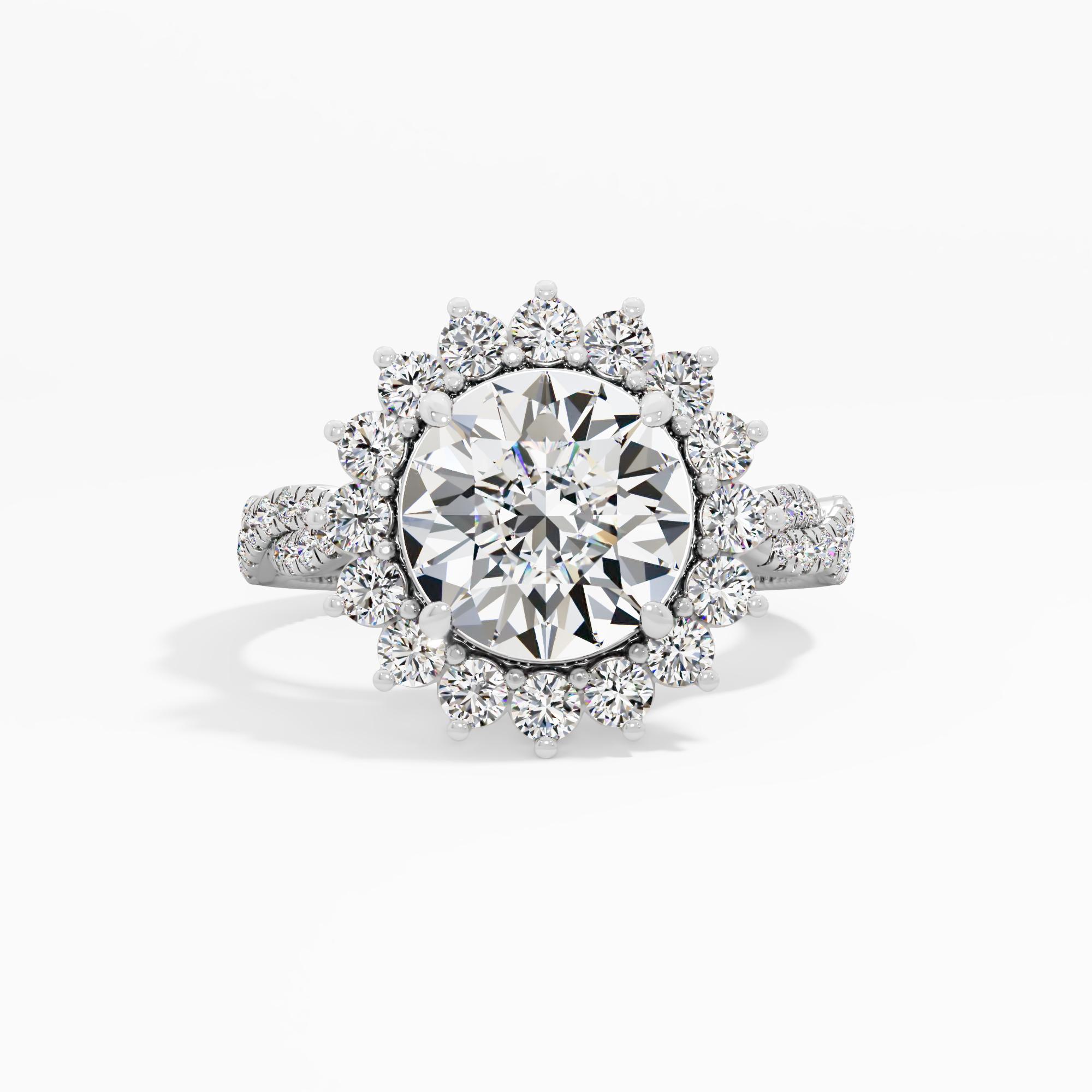 Daydream Loop Solitaire Engagement Ring