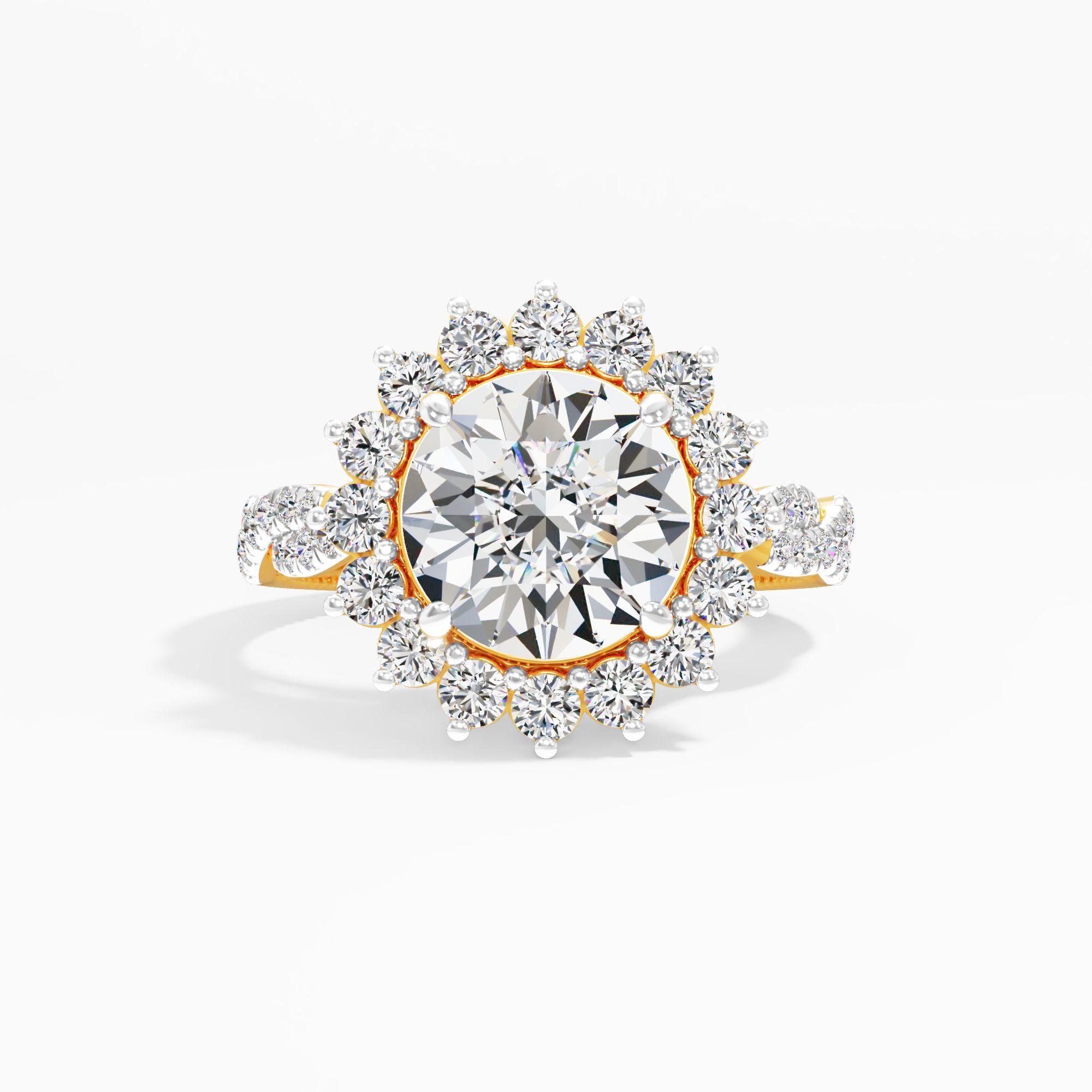 Daydream Loop Solitaire Engagement Ring