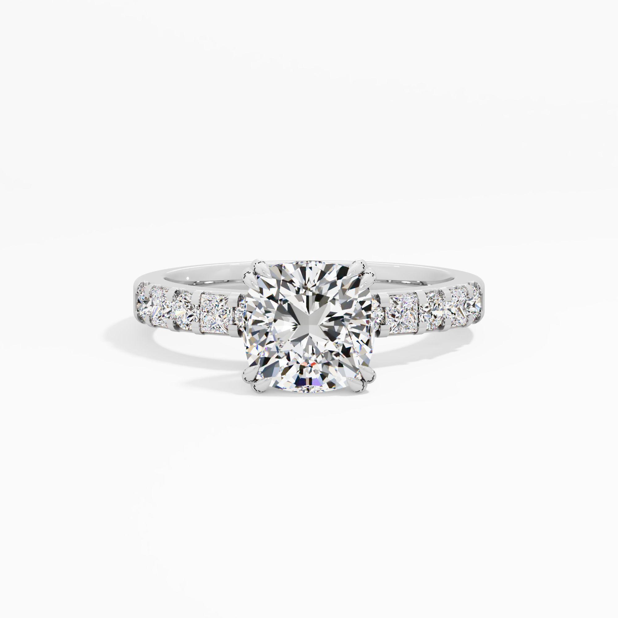 Apricot Muse Solitaire Engagement Ring