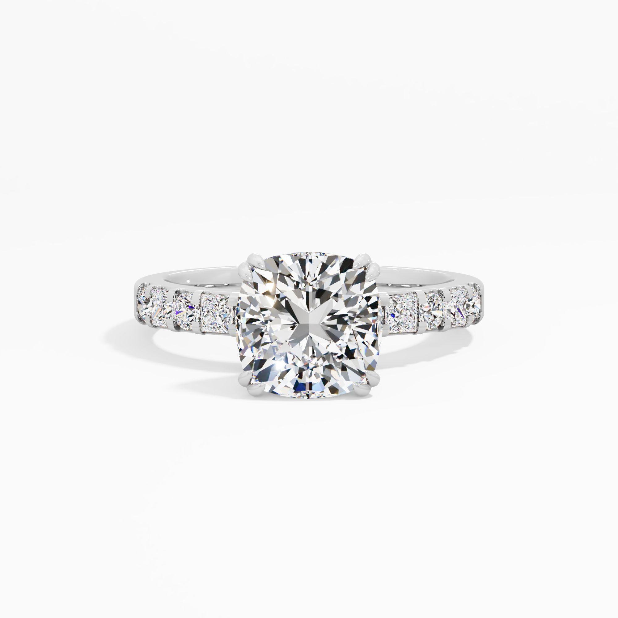 Apricot Muse Solitaire Engagement Ring