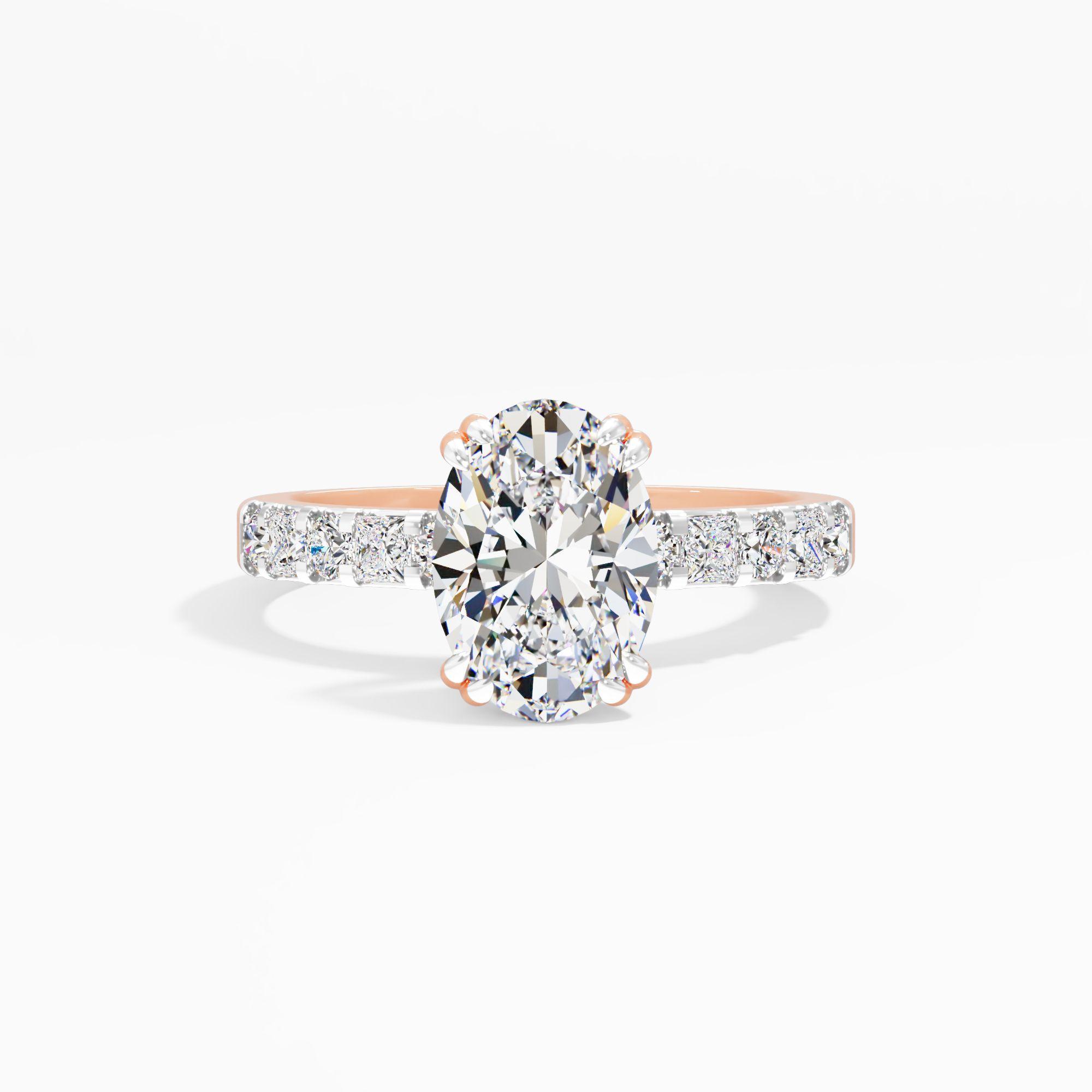 Apricot Muse Solitaire Engagement Ring