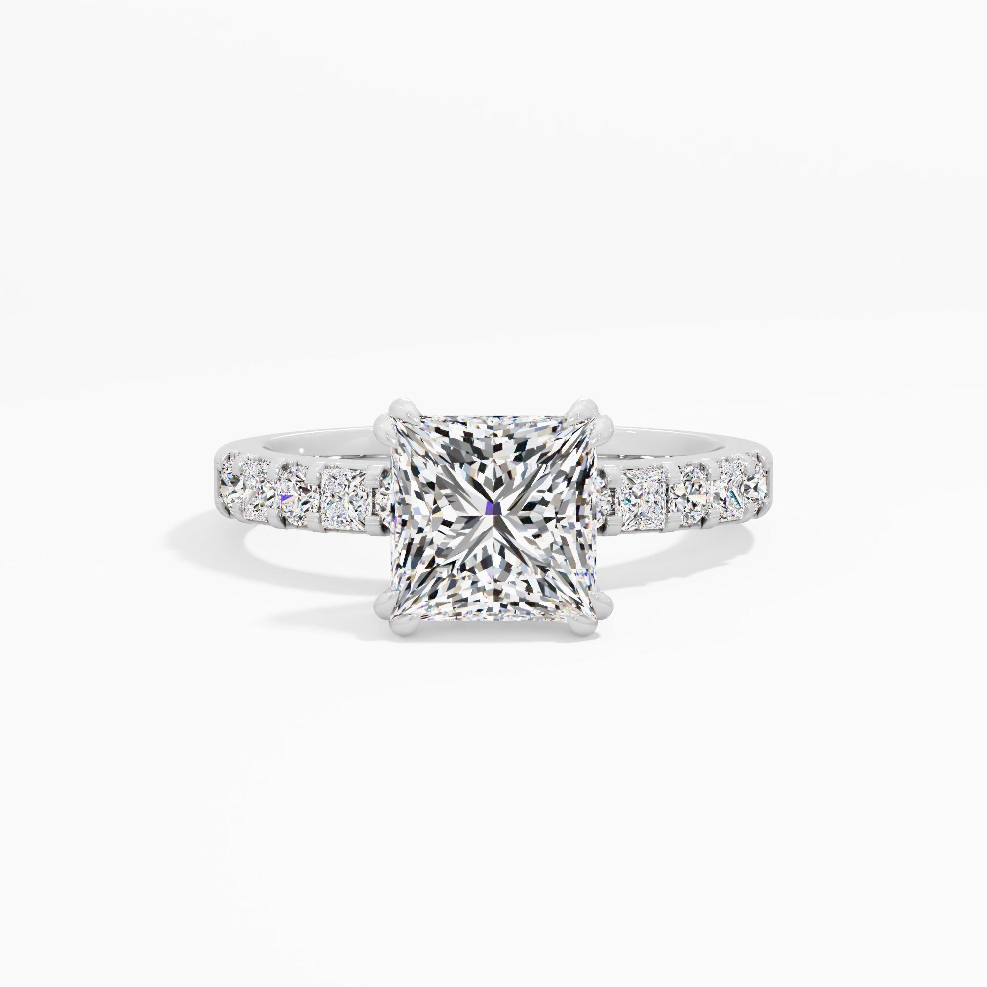 Apricot Muse Solitaire Engagement Ring