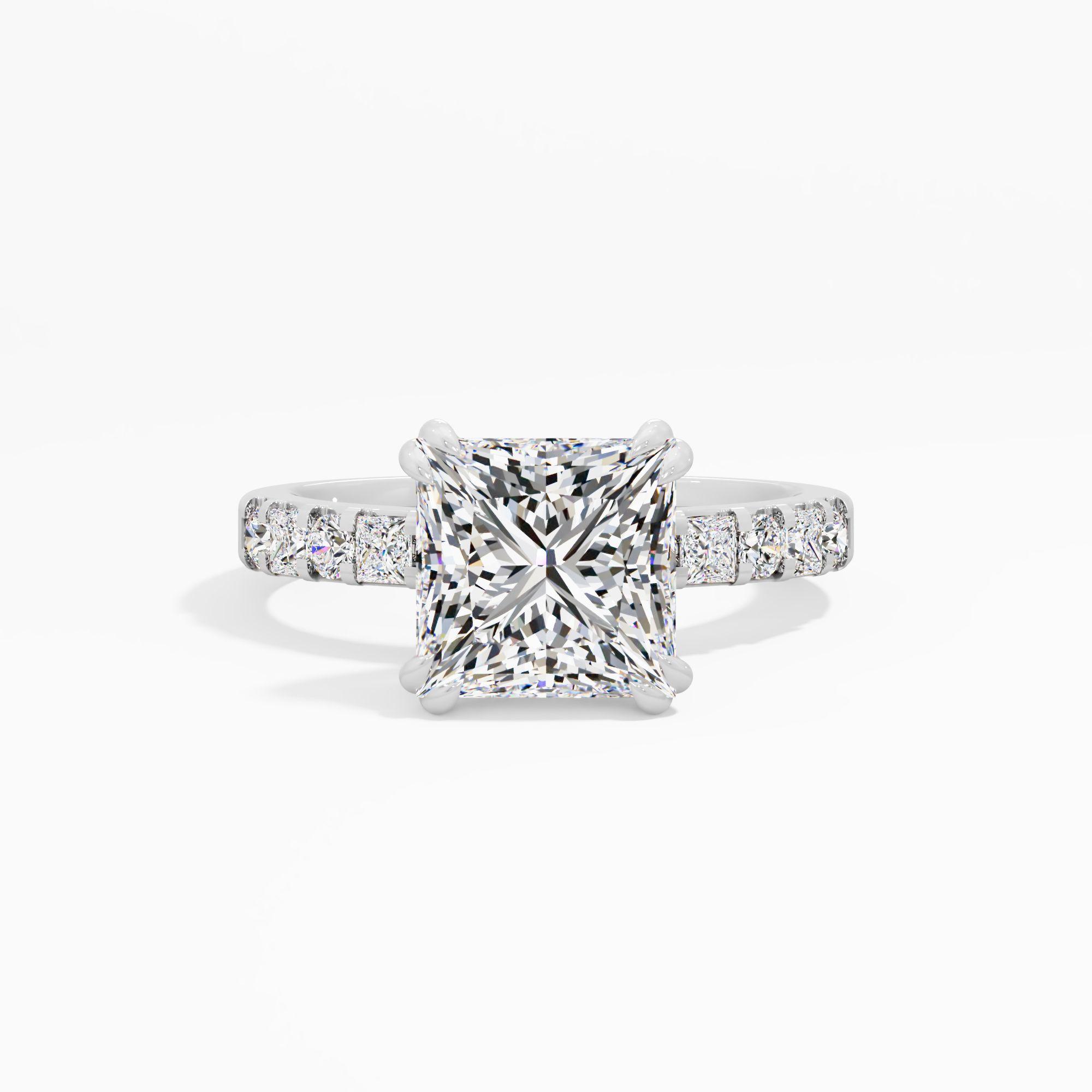 Apricot Muse Solitaire Engagement Ring