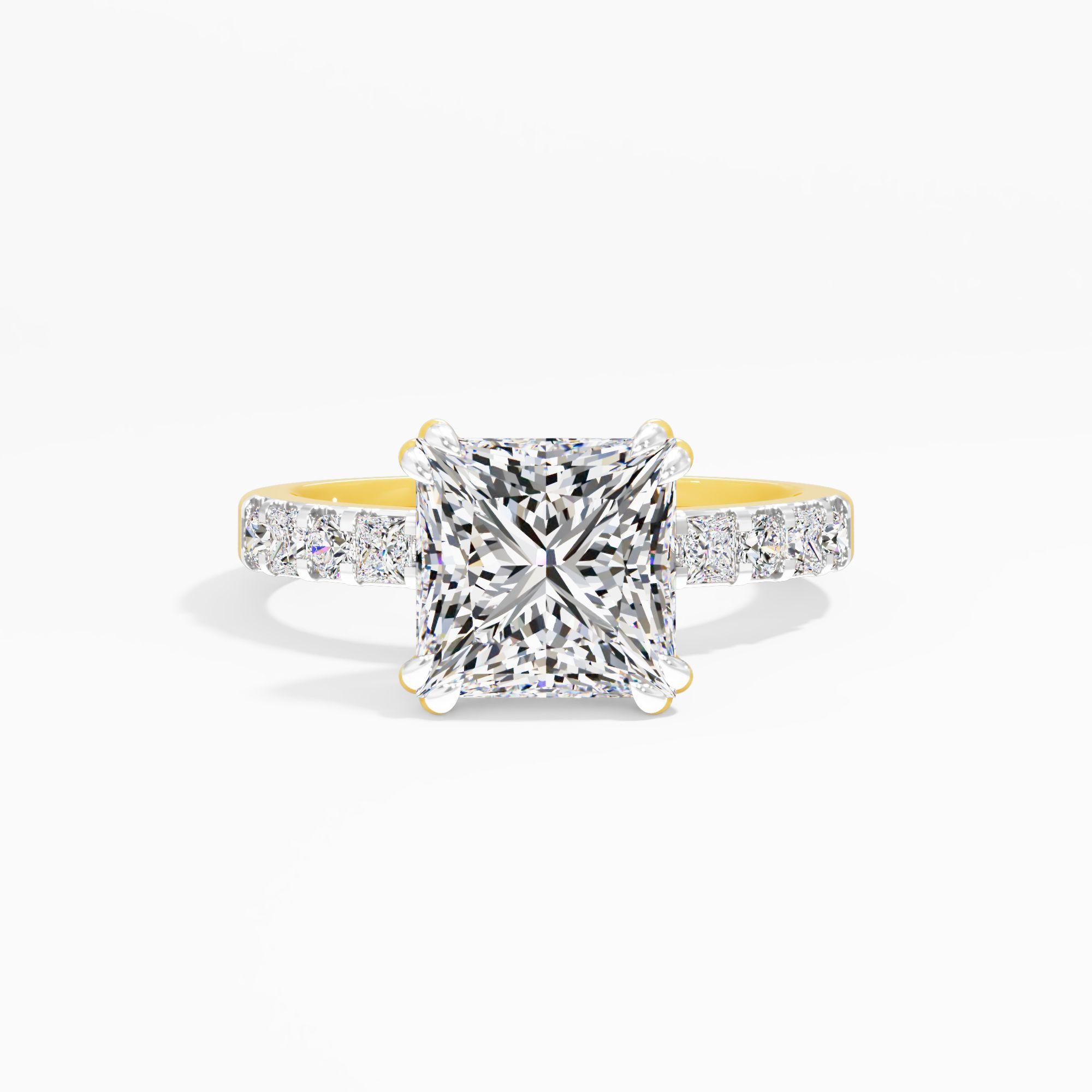 Apricot Muse Solitaire Engagement Ring