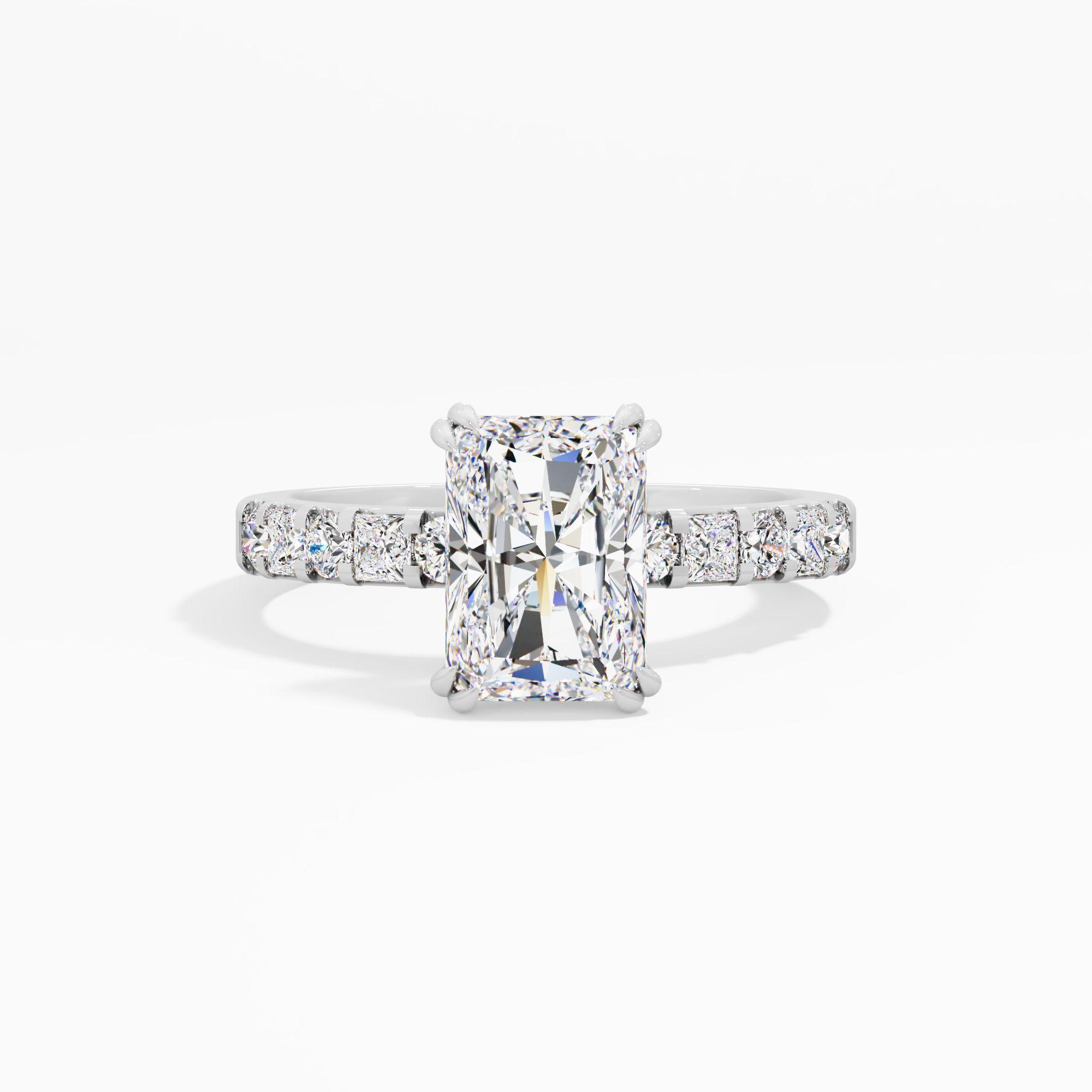 Apricot Muse Solitaire Engagement Ring