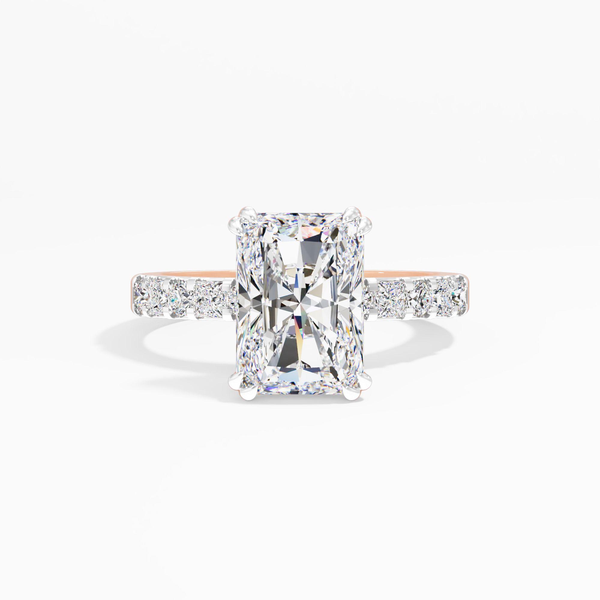 Apricot Muse Solitaire Engagement Ring