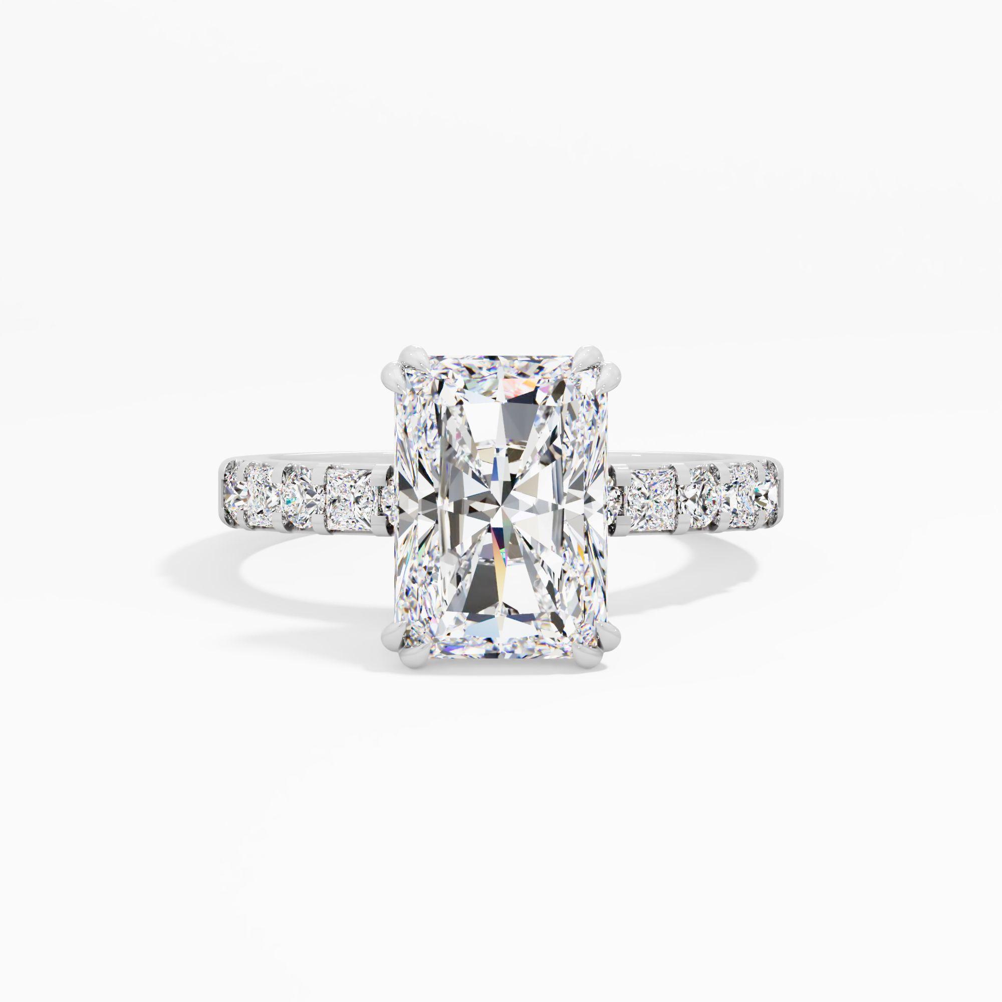 Apricot Muse Solitaire Engagement Ring