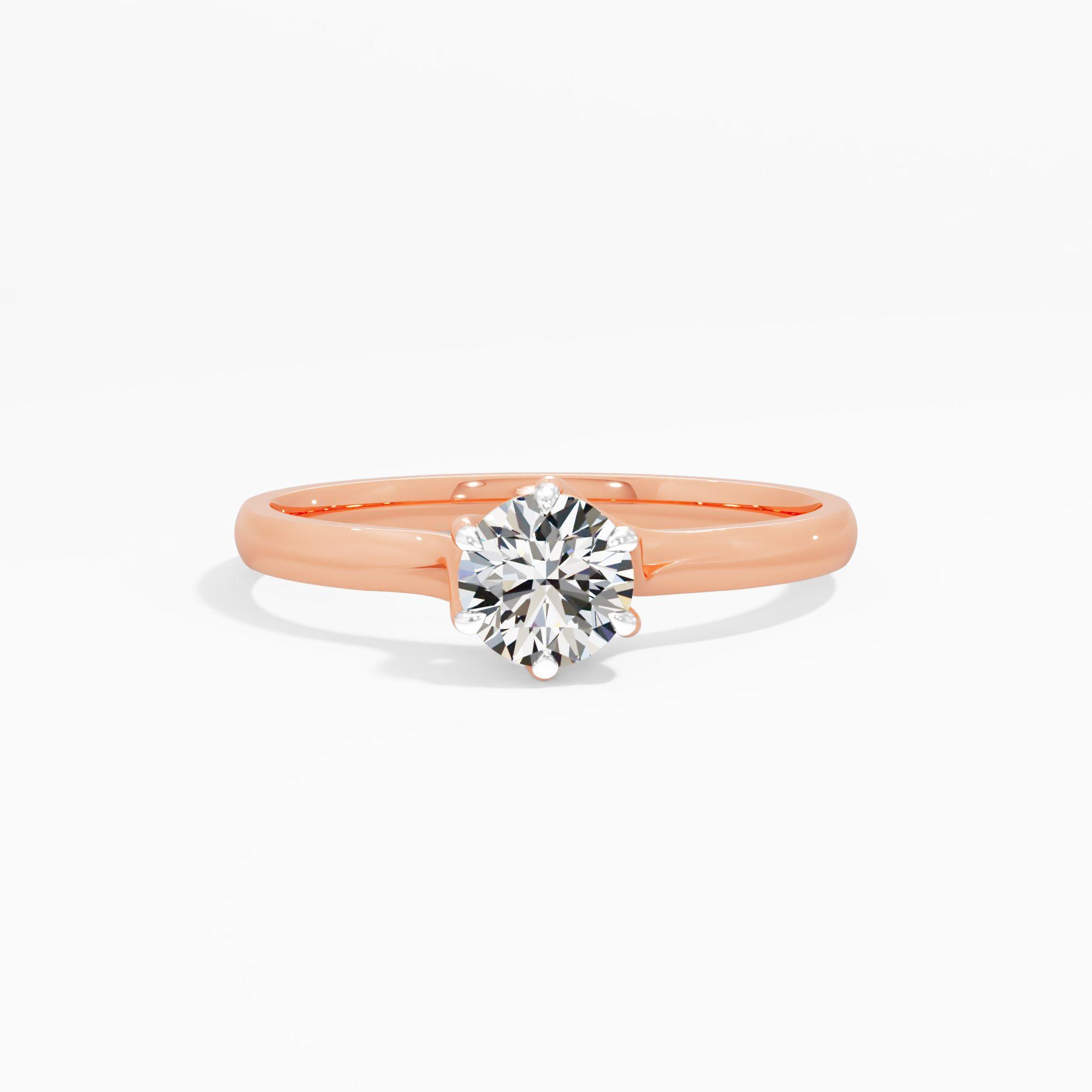 Meadow Gleam Solitaire Engagement Ring