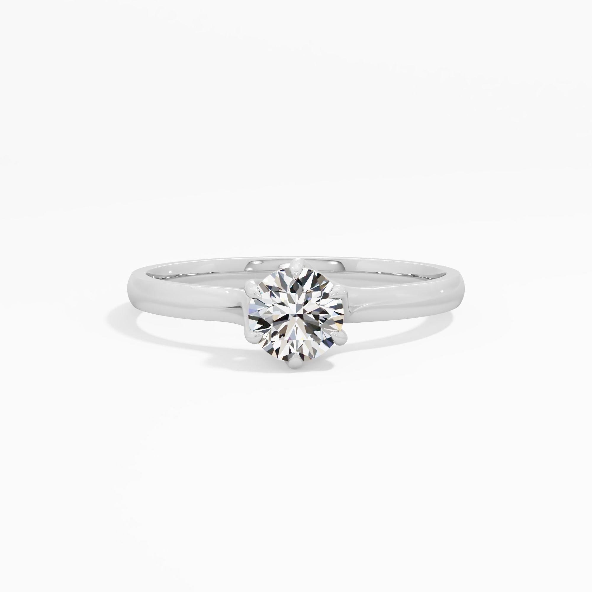 Meadow Gleam Solitaire Engagement Ring