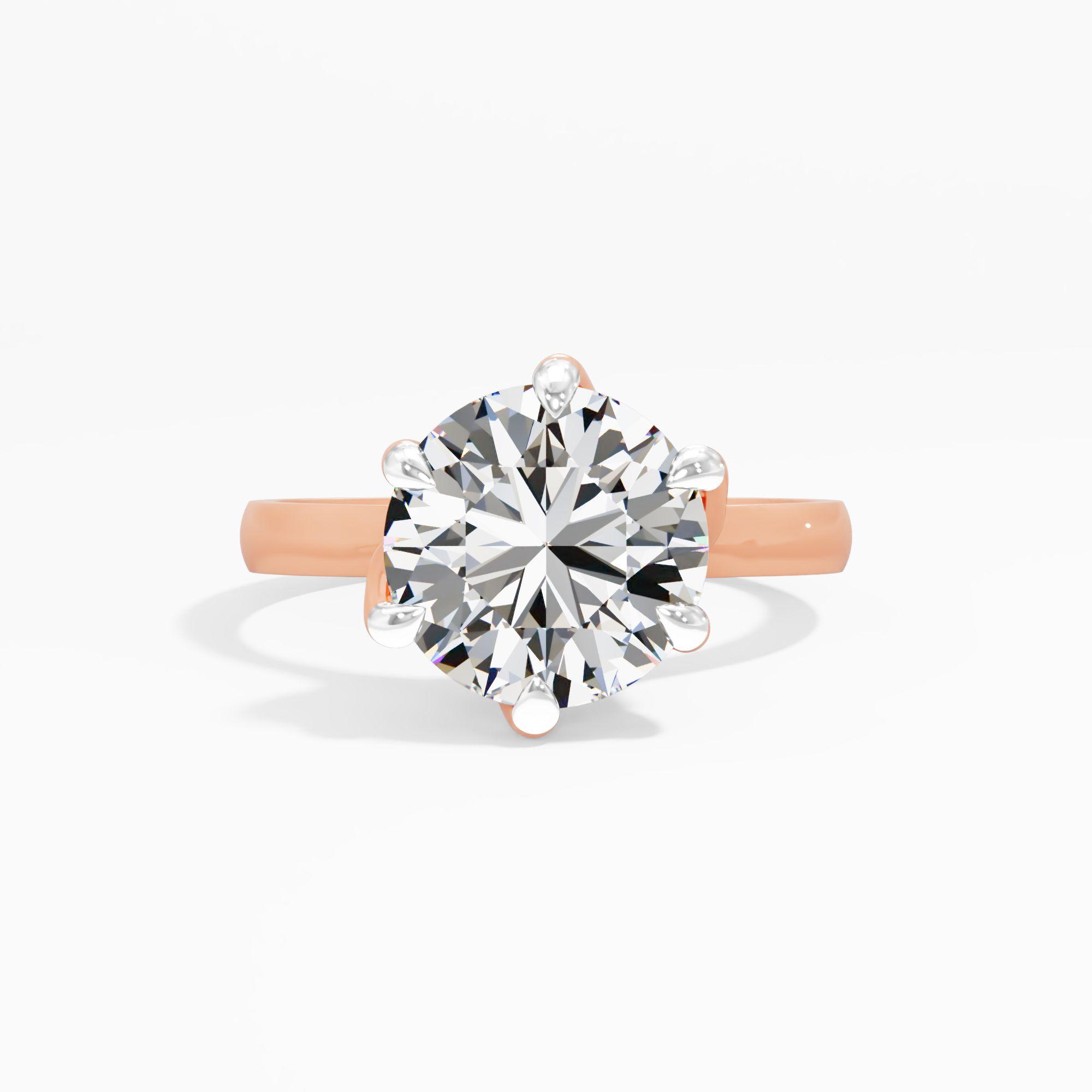 Meadow Gleam Solitaire Engagement Ring