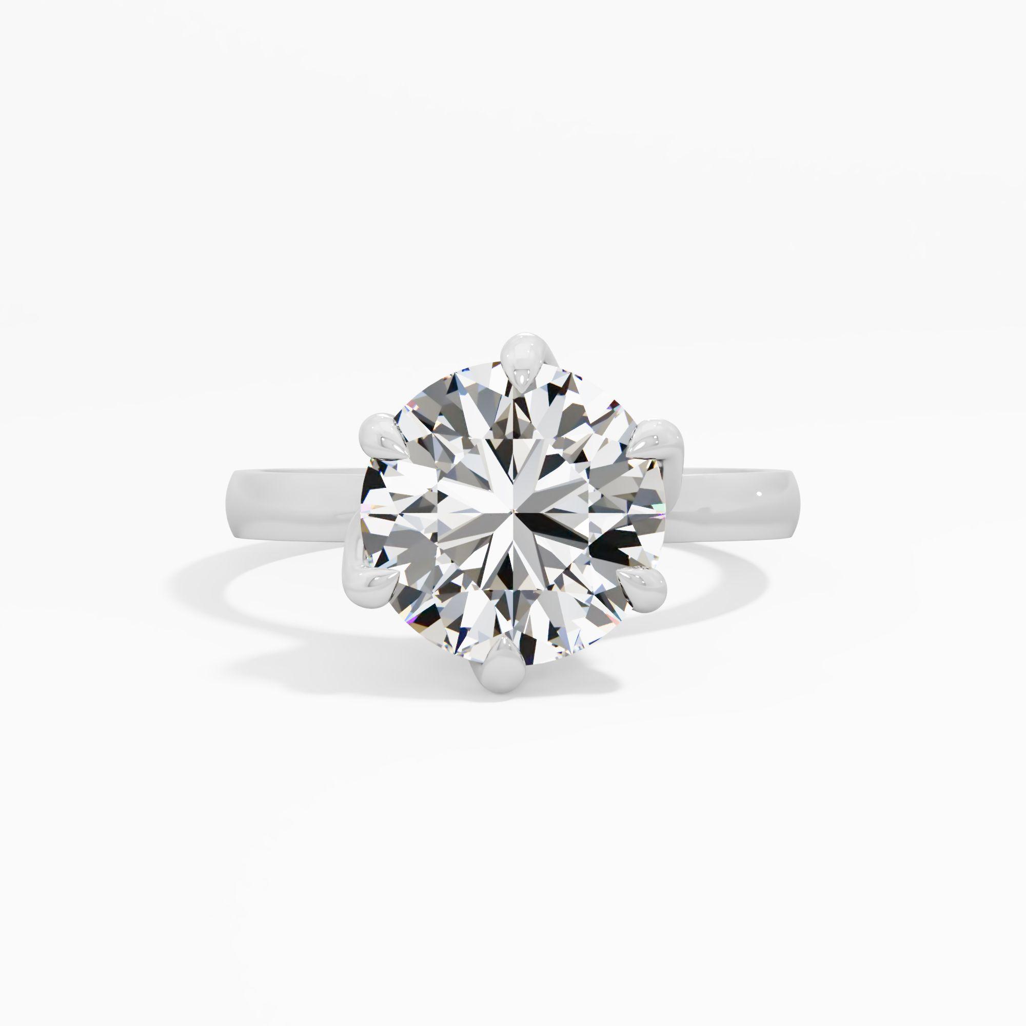 Meadow Gleam Solitaire Engagement Ring