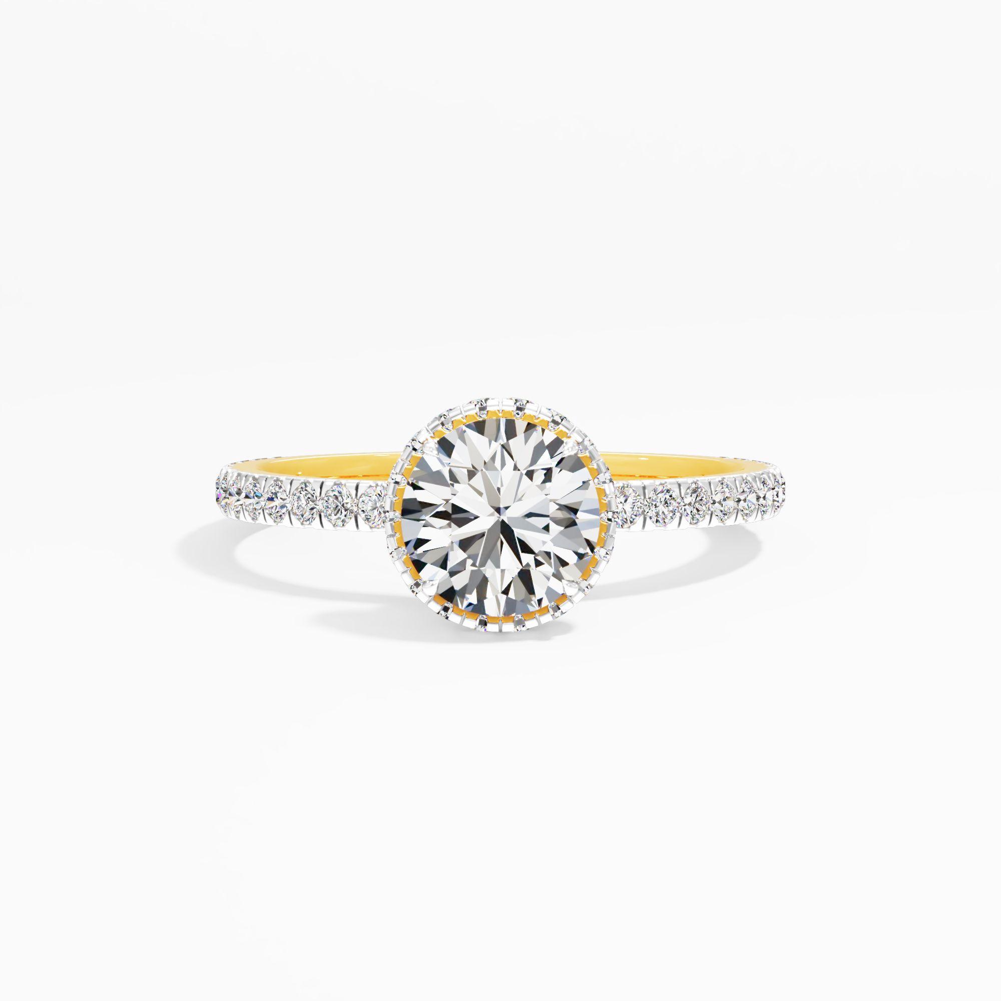 Glowtide Song Solitaire Engagement Ring