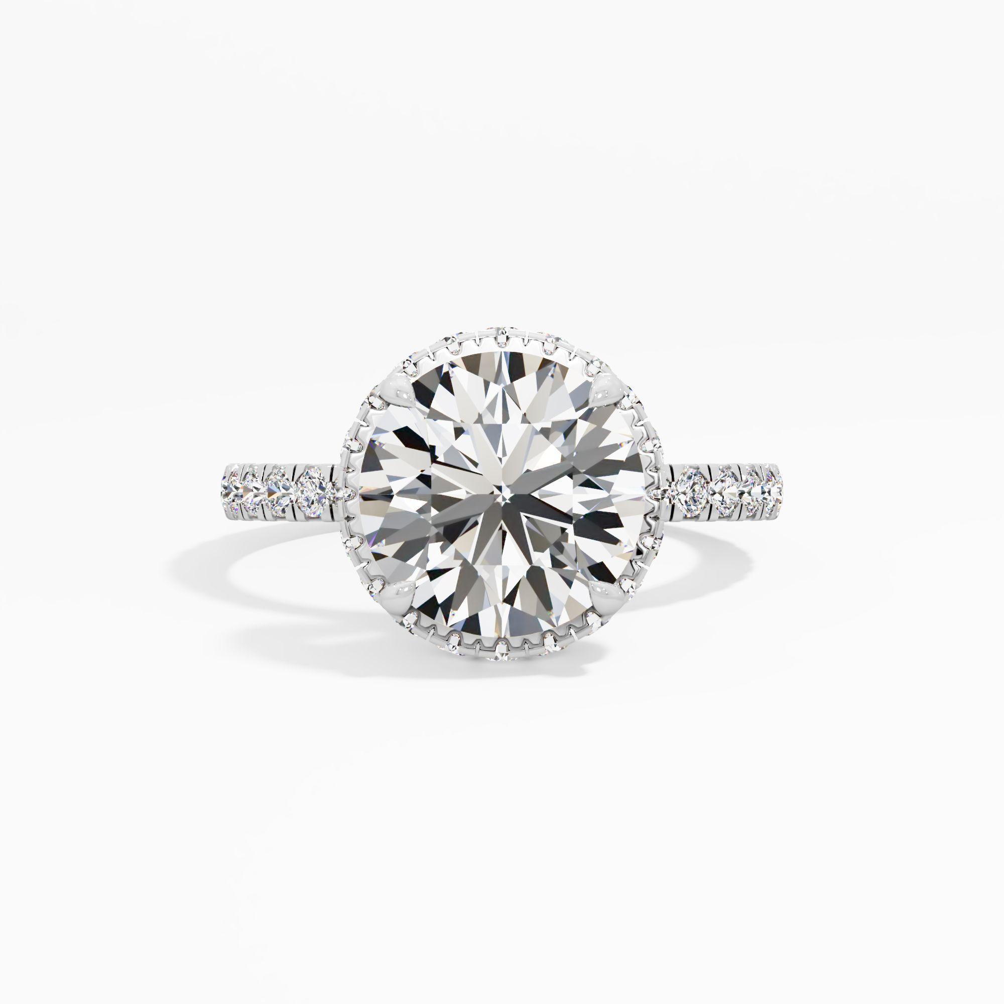 Glowtide Song Solitaire Engagement Ring