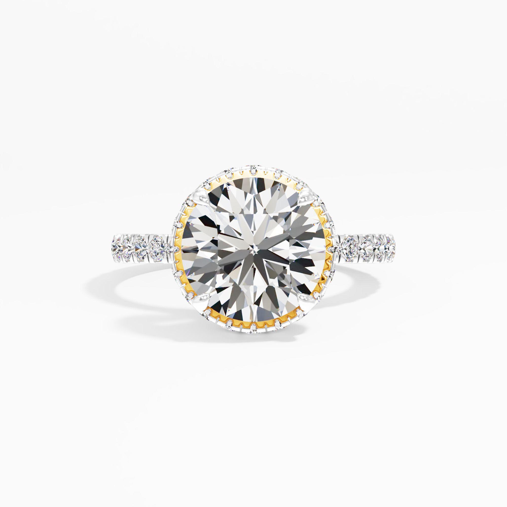 Glowtide Song Solitaire Engagement Ring