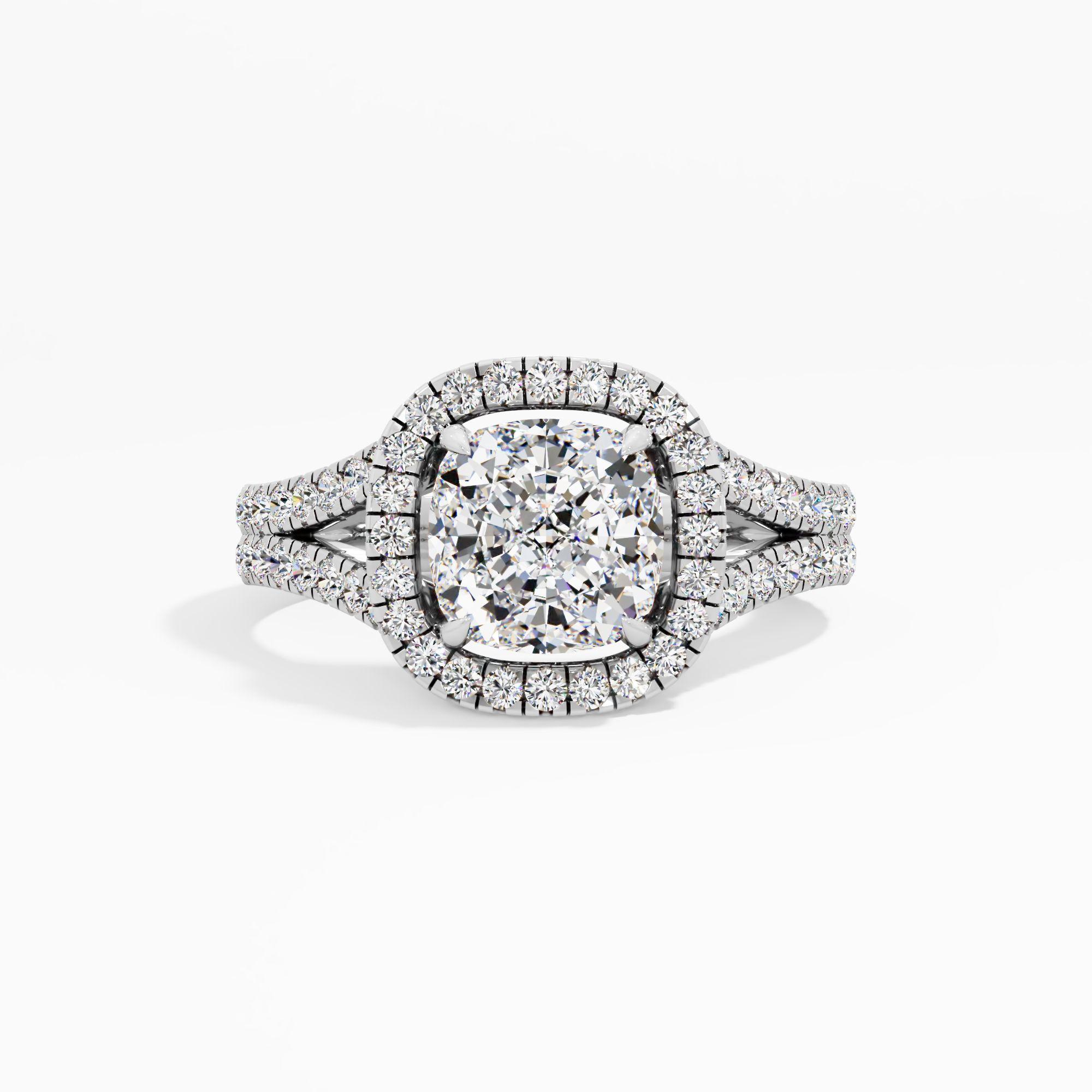 Poppy Curl Solitaire Engagement Ring