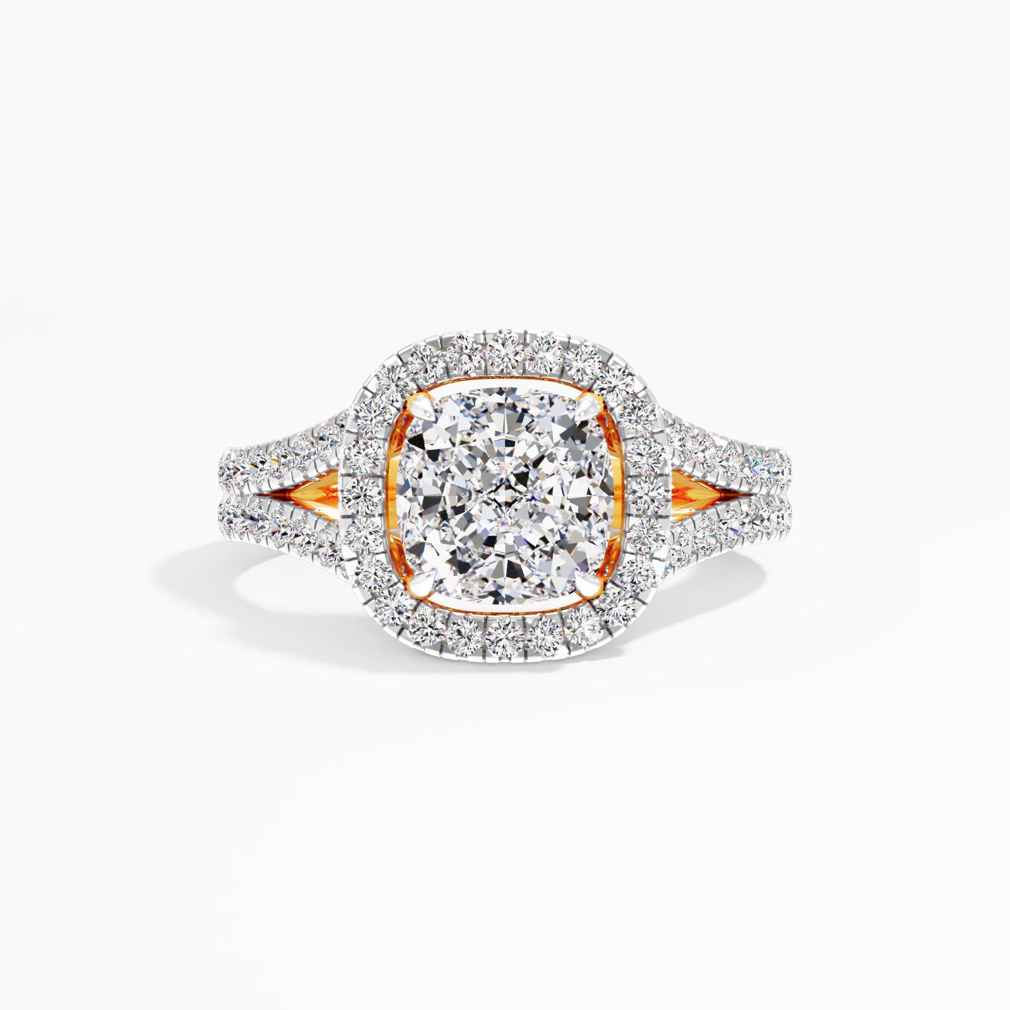 Poppy Curl Solitaire Engagement Ring