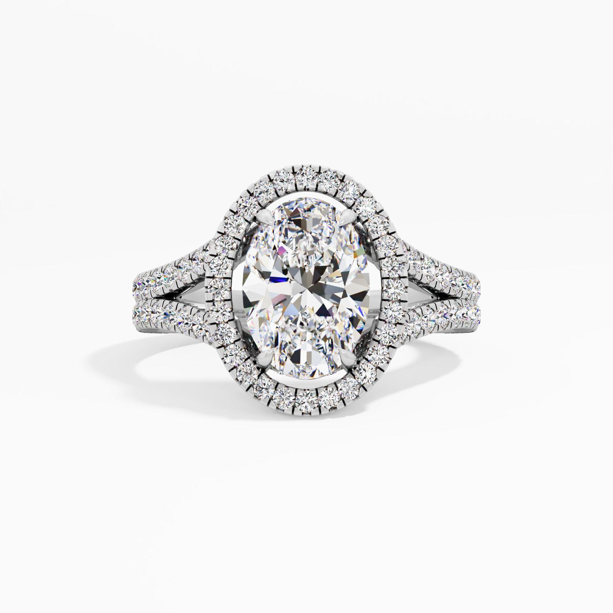 Poppy Curl Solitaire Engagement Ring