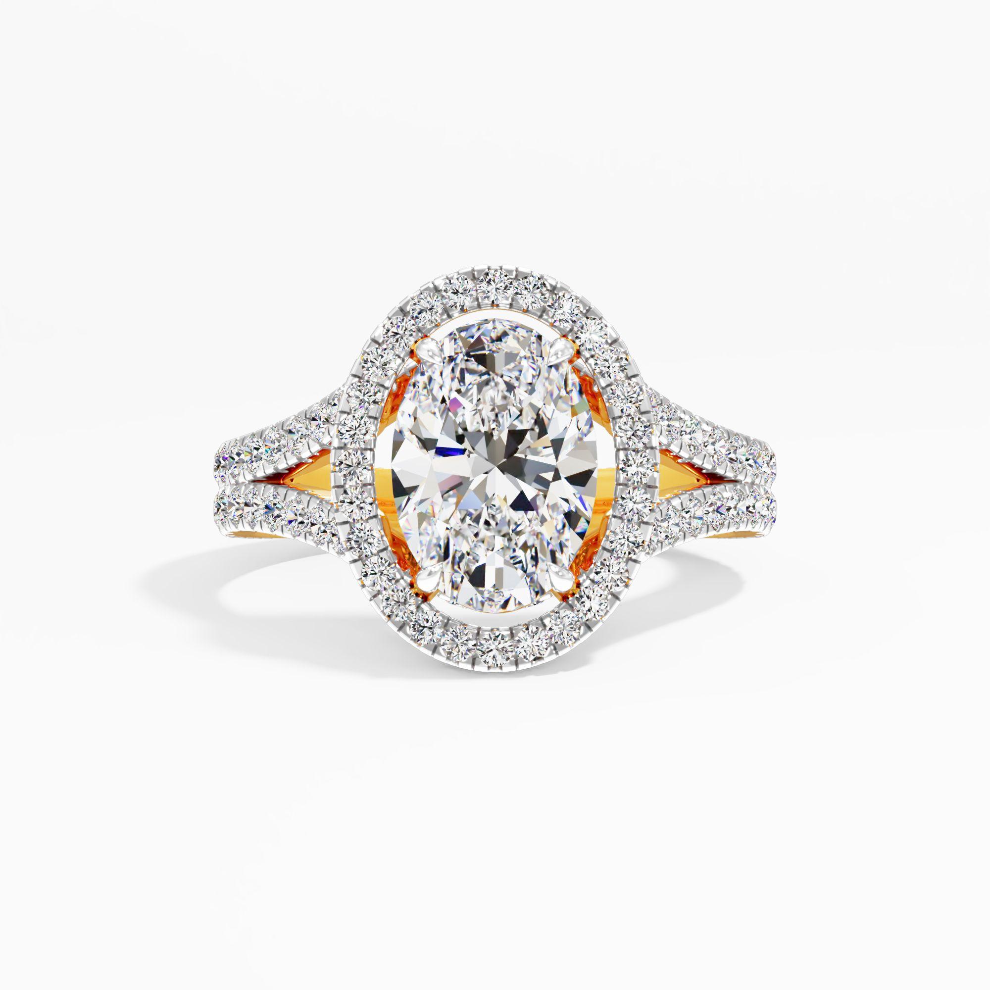 Poppy Curl Solitaire Engagement Ring