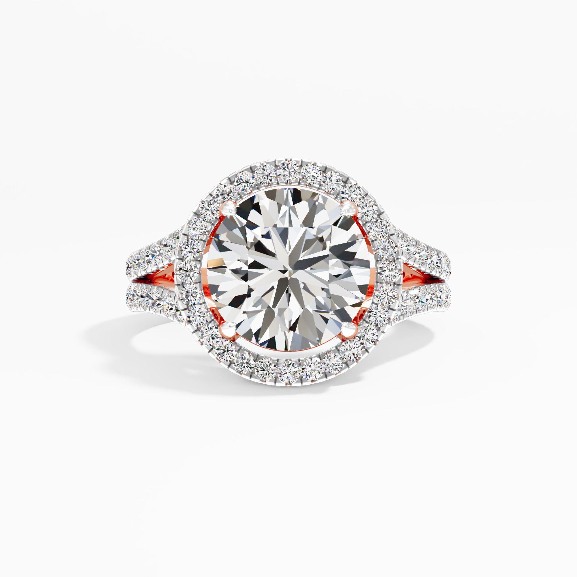 Poppy Curl Solitaire Engagement Ring