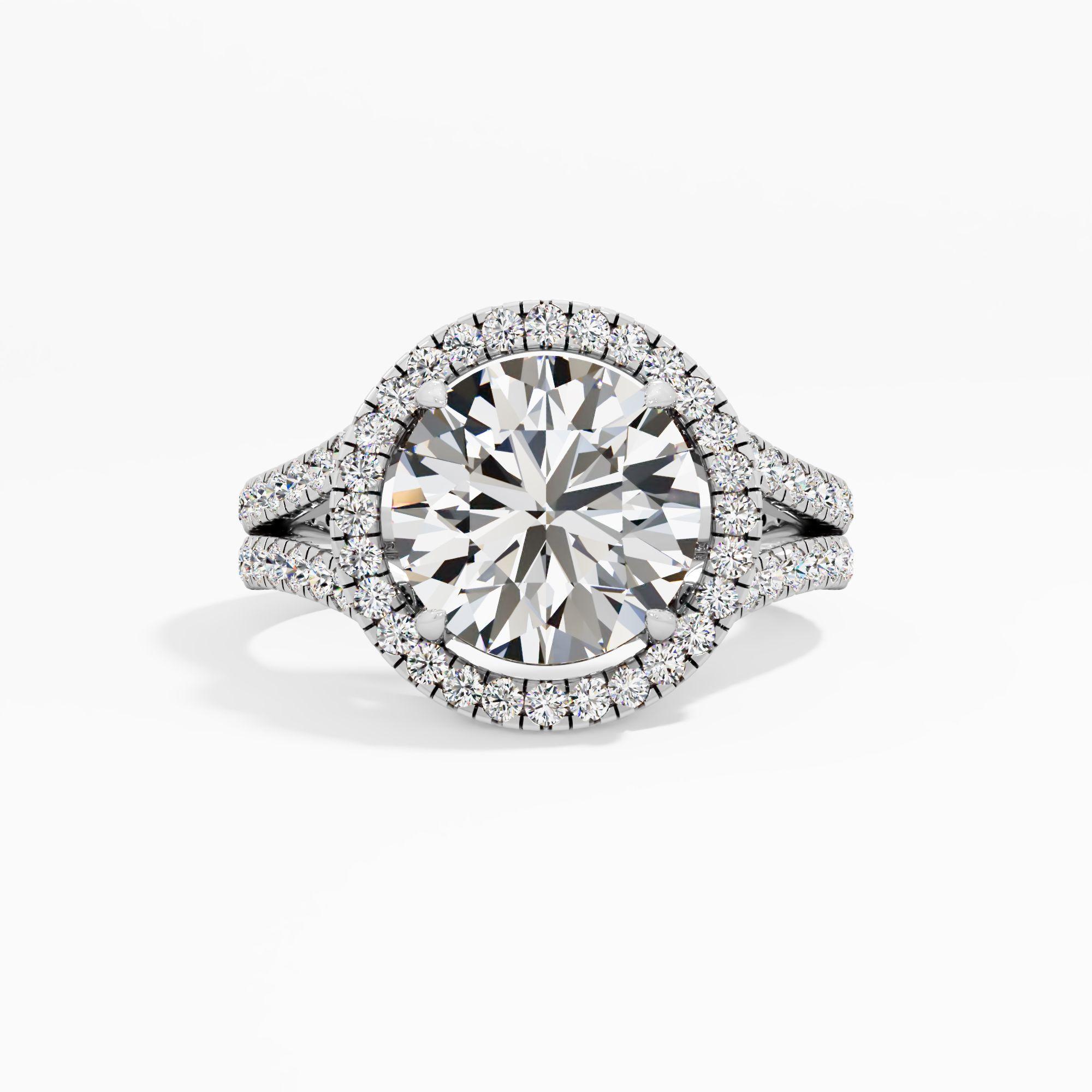 Poppy Curl Solitaire Engagement Ring