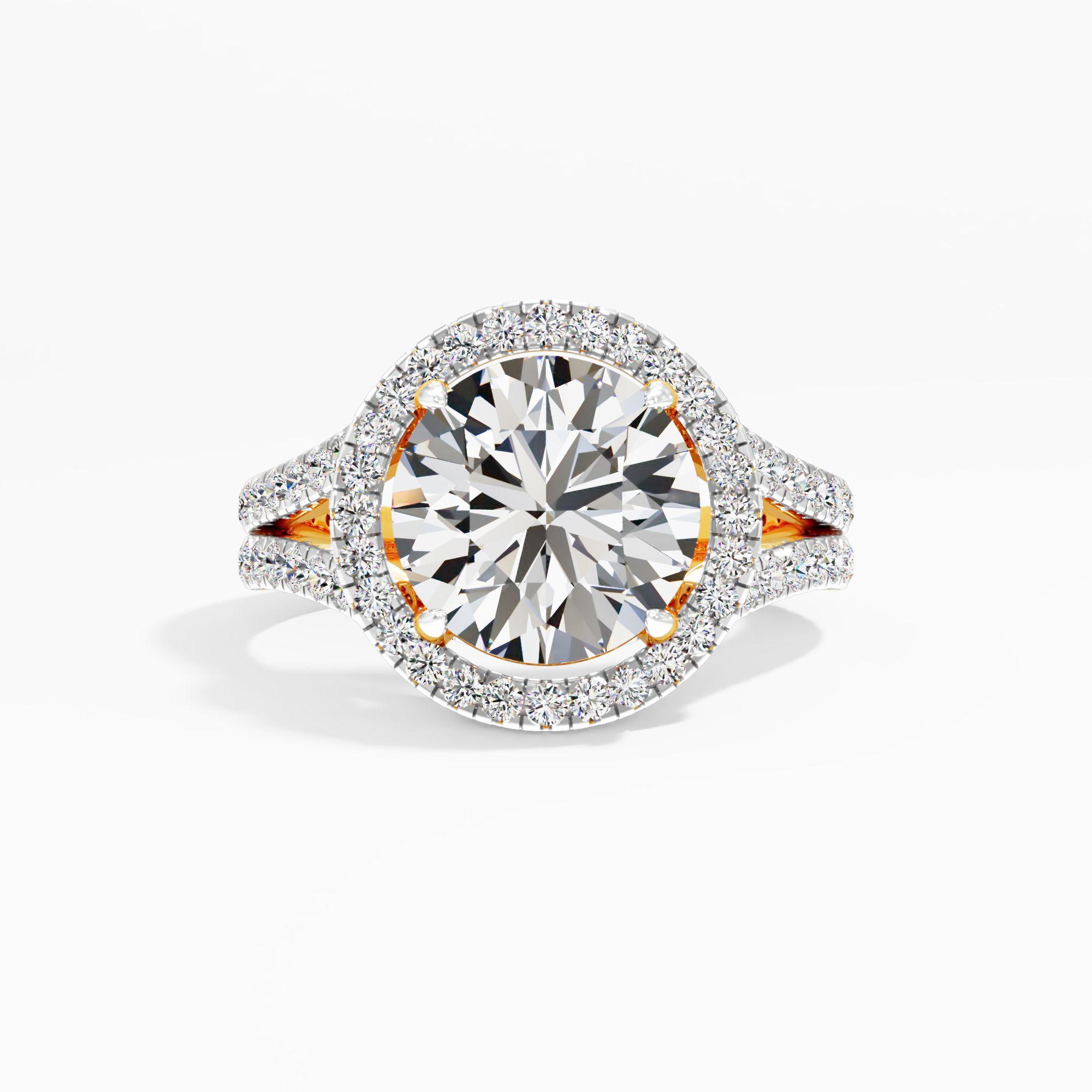 Poppy Curl Solitaire Engagement Ring