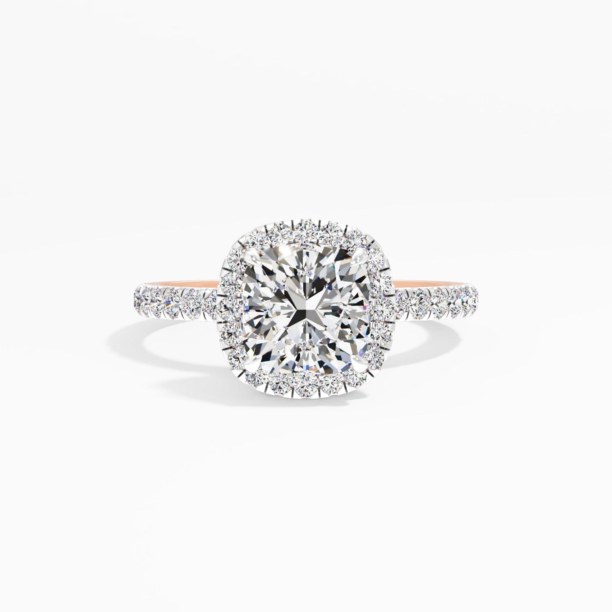 Mallow Glow Solitaire Engagement Ring