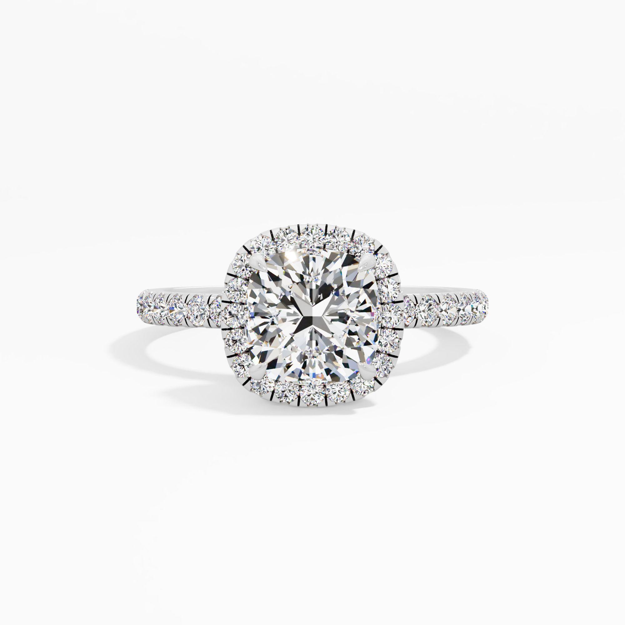 Mallow Glow Solitaire Engagement Ring