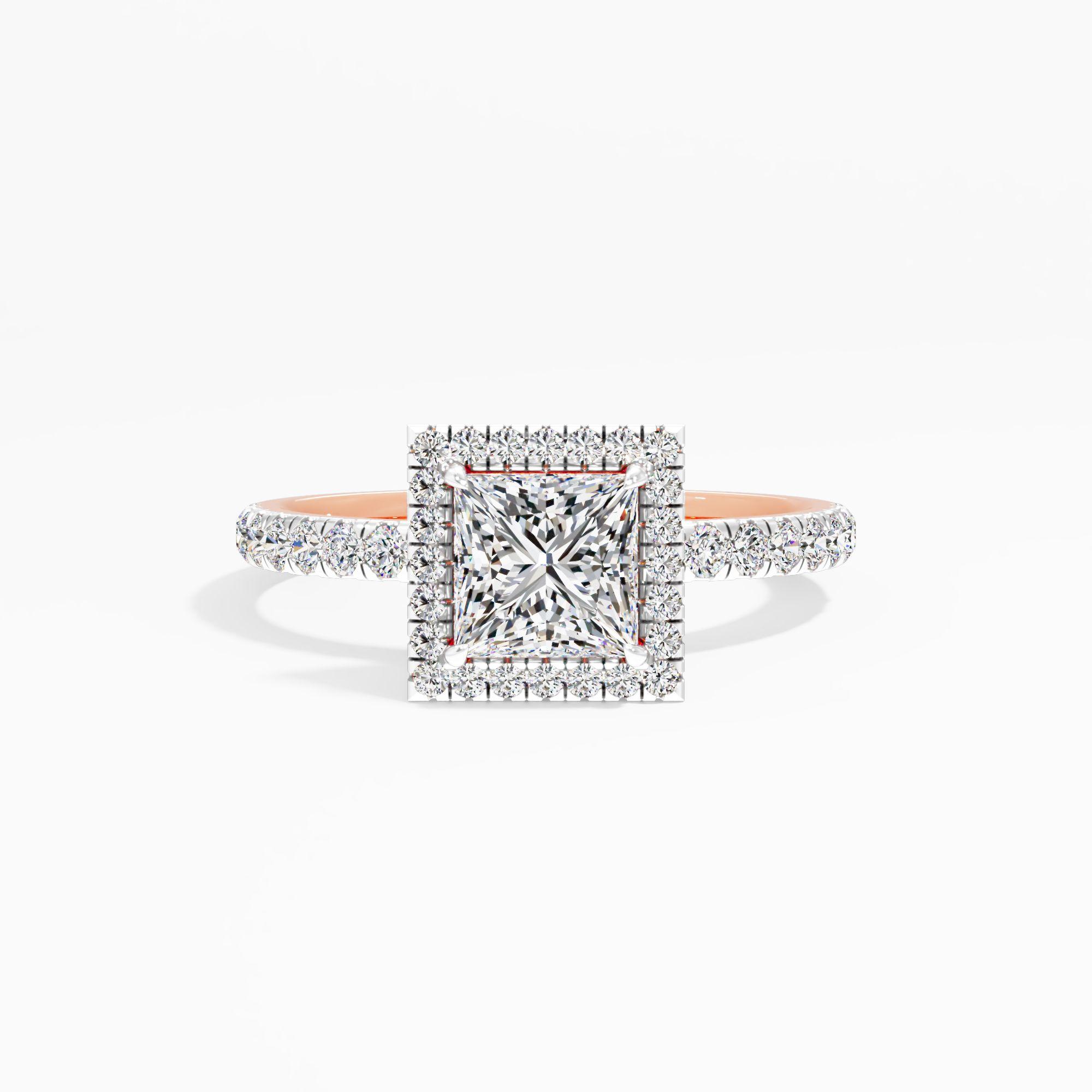 Mallow Glow Solitaire Engagement Ring