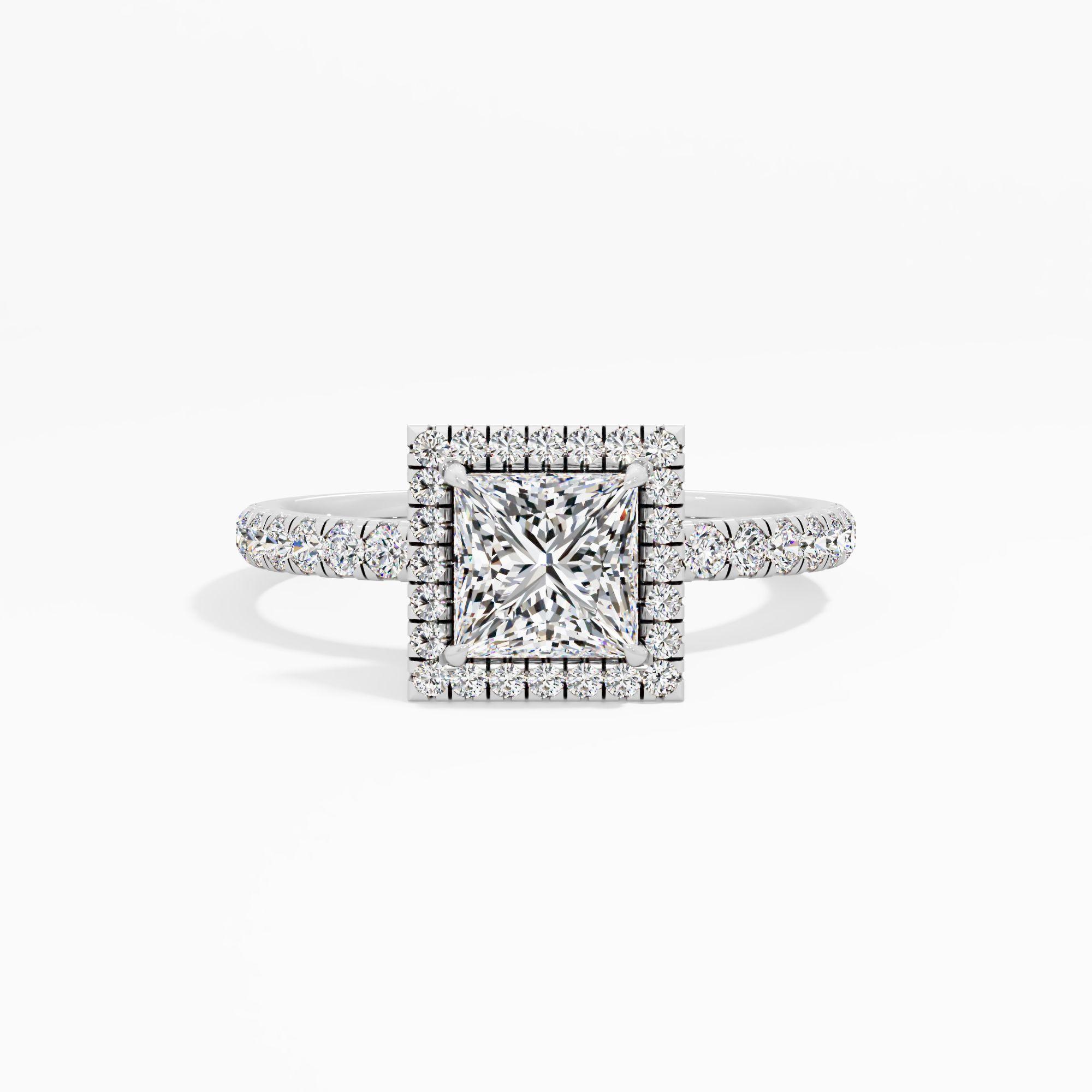 Mallow Glow Solitaire Engagement Ring