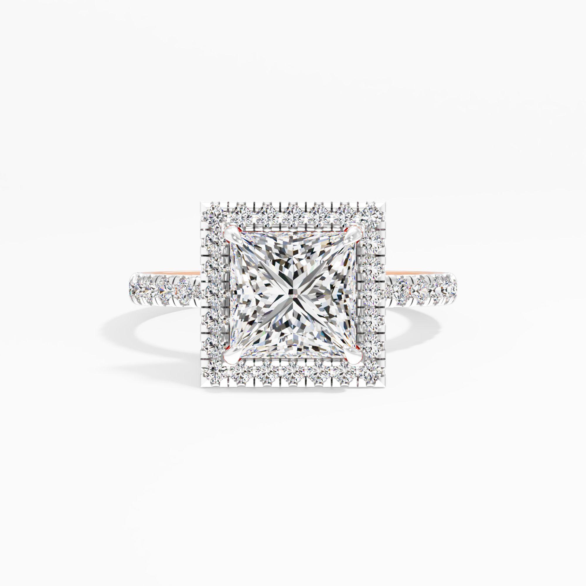 Mallow Glow Solitaire Engagement Ring