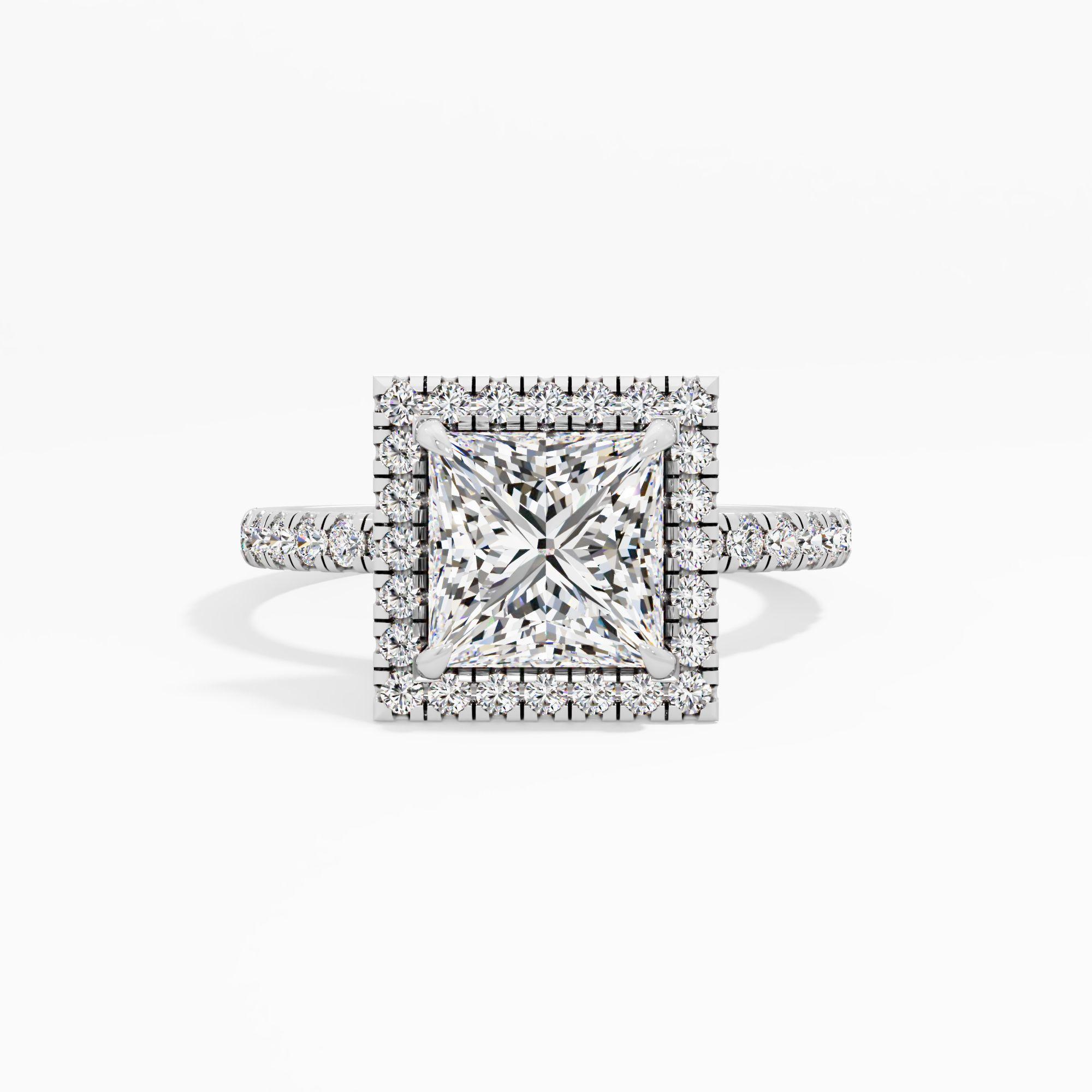 Mallow Glow Solitaire Engagement Ring