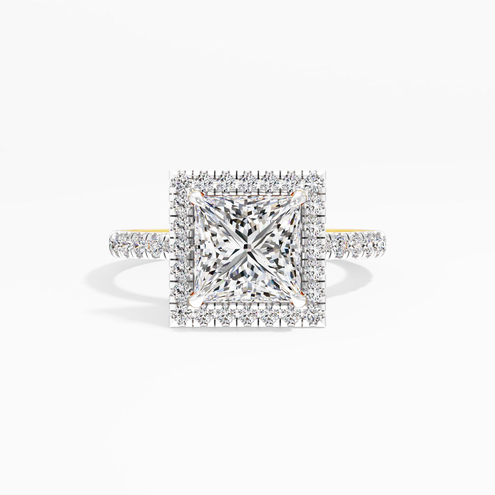 Mallow Glow Solitaire Engagement Ring