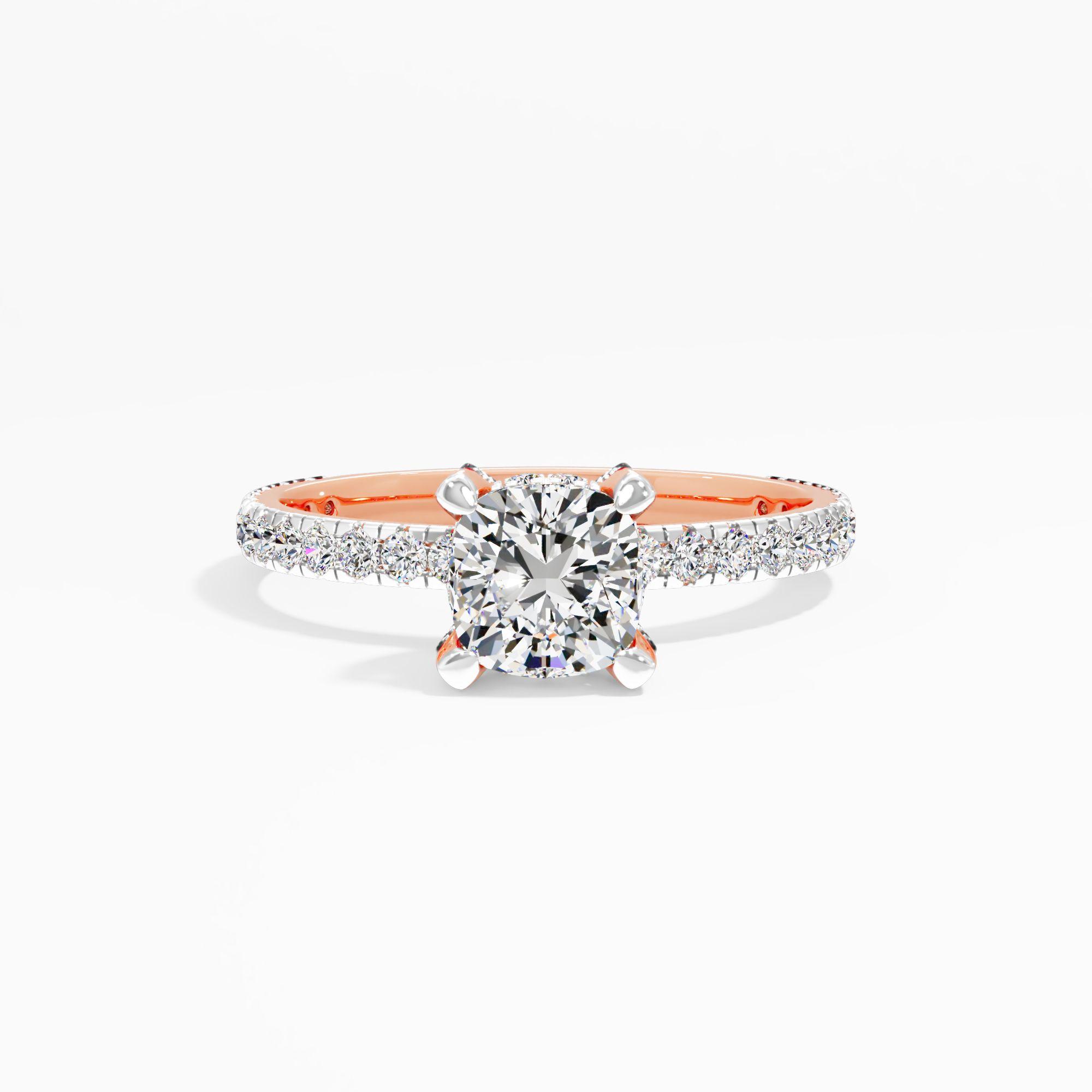 Pastel Lure Solitaire Engagement Ring