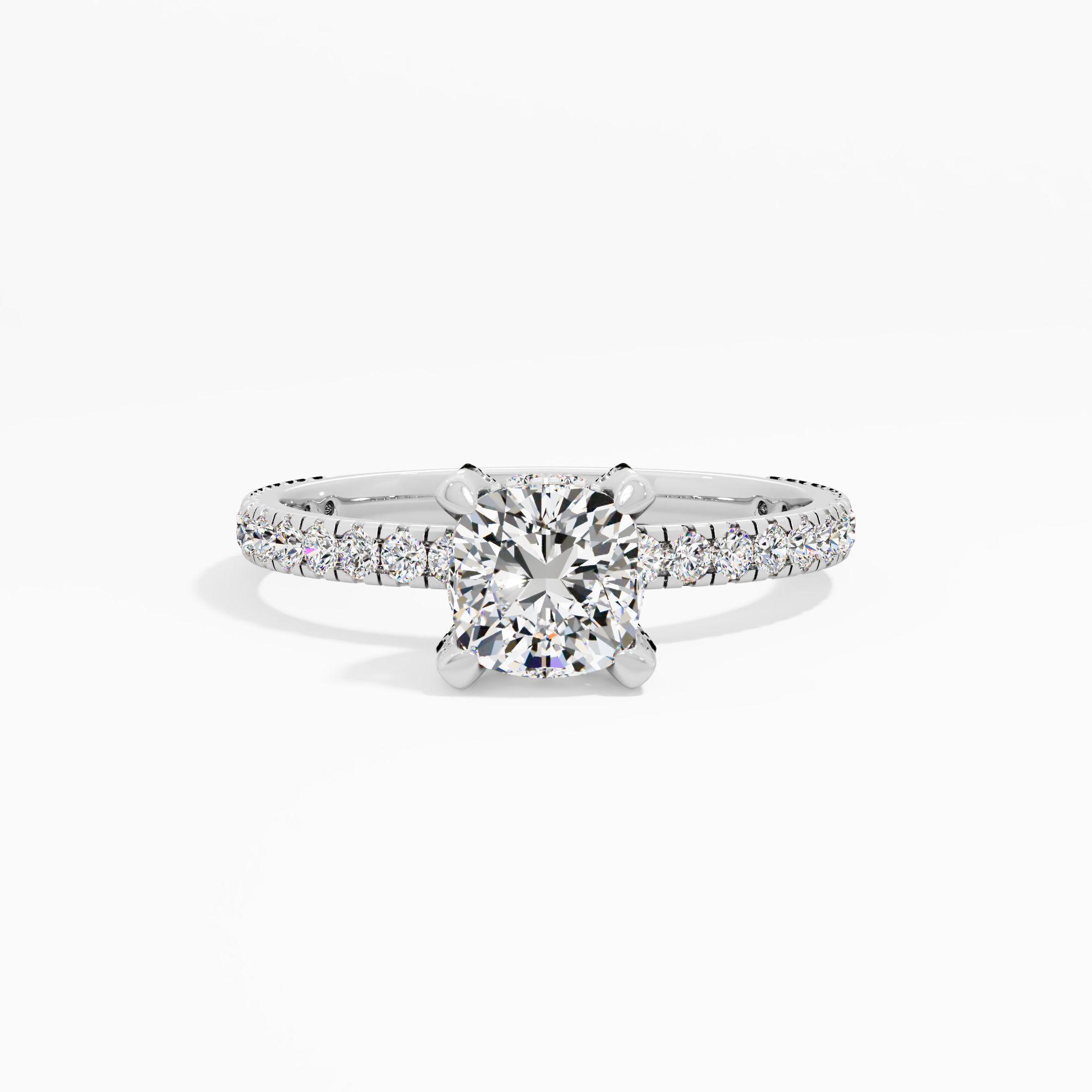 Pastel Lure Solitaire Engagement Ring