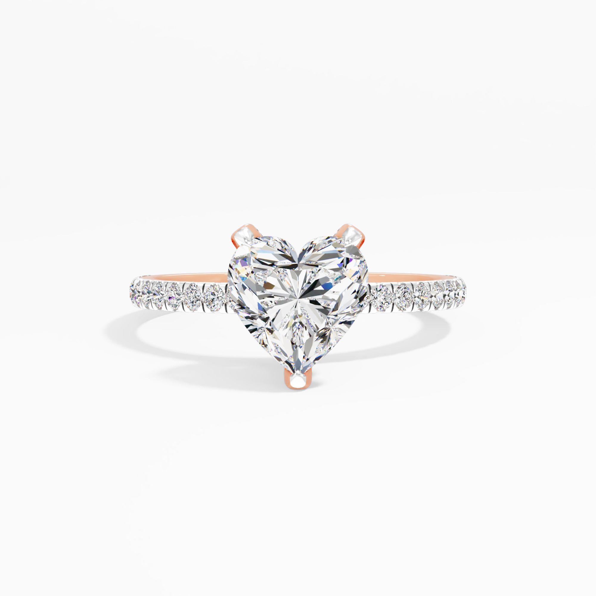 Pastel Lure Solitaire Engagement Ring