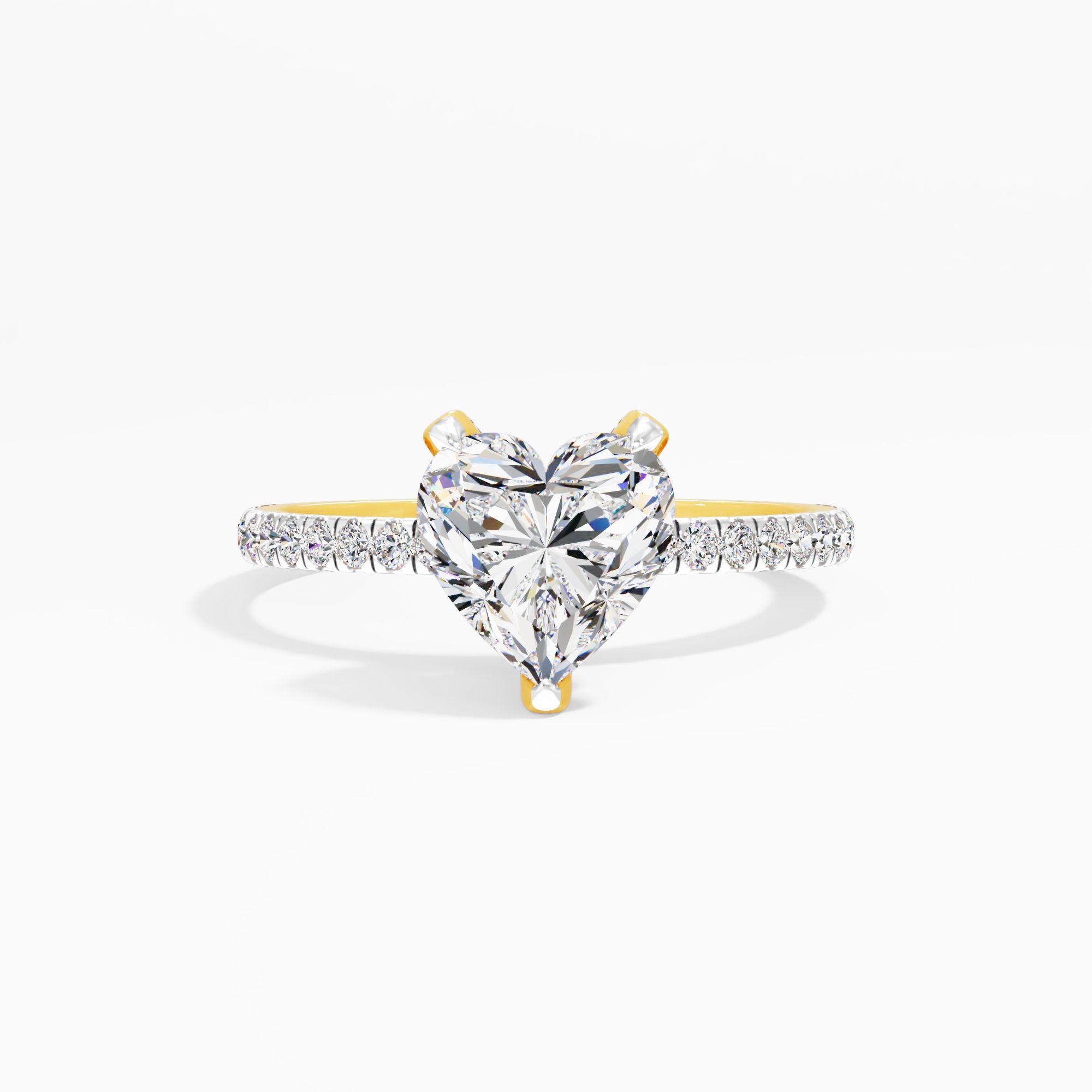 Pastel Lure Solitaire Engagement Ring