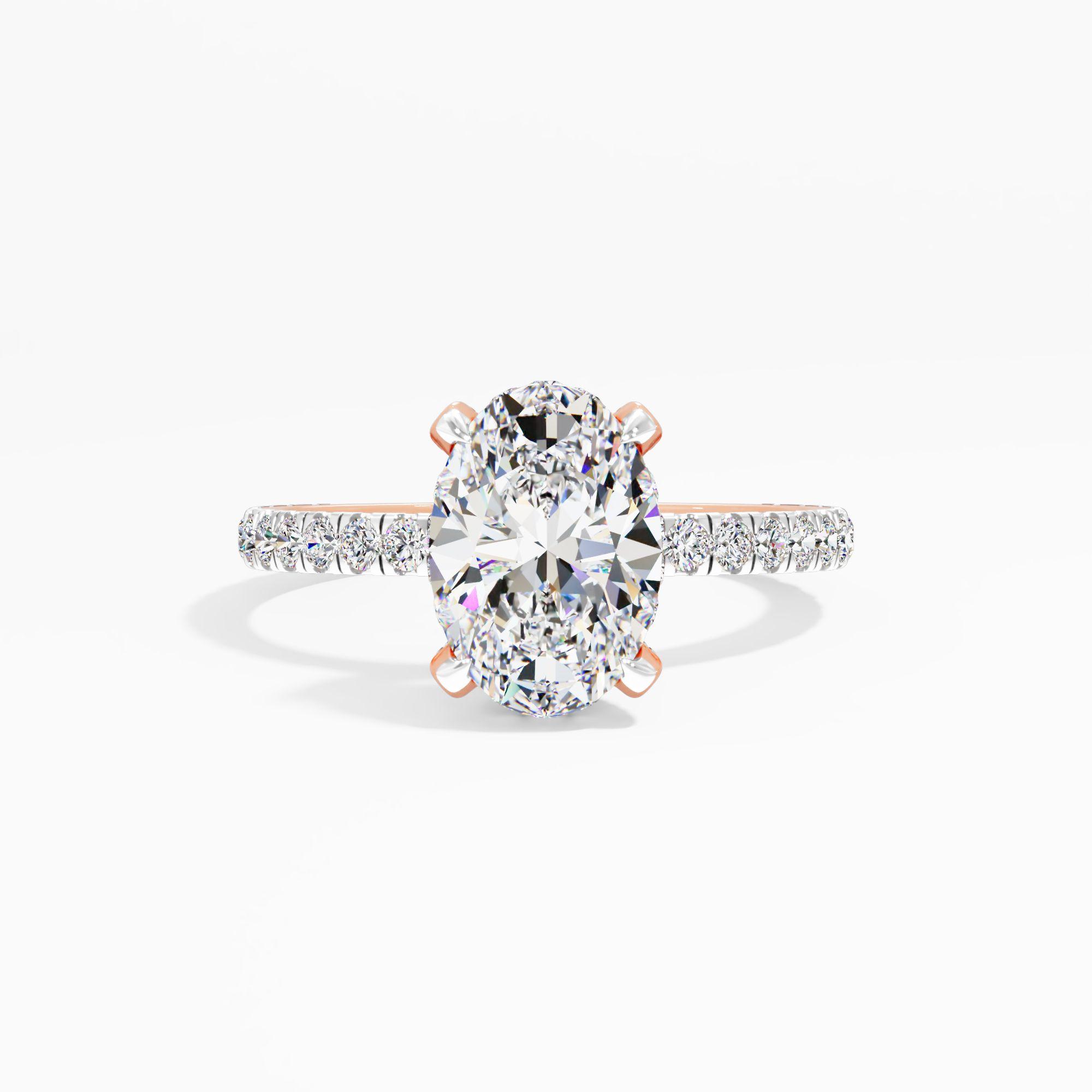 Pastel Lure Solitaire Engagement Ring