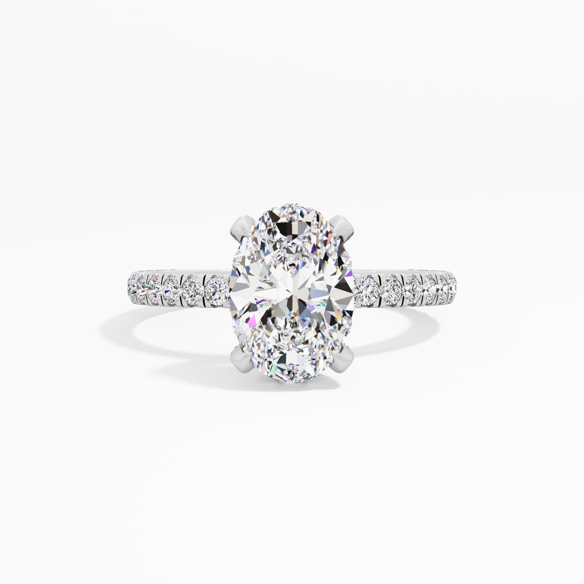 Pastel Lure Solitaire Engagement Ring