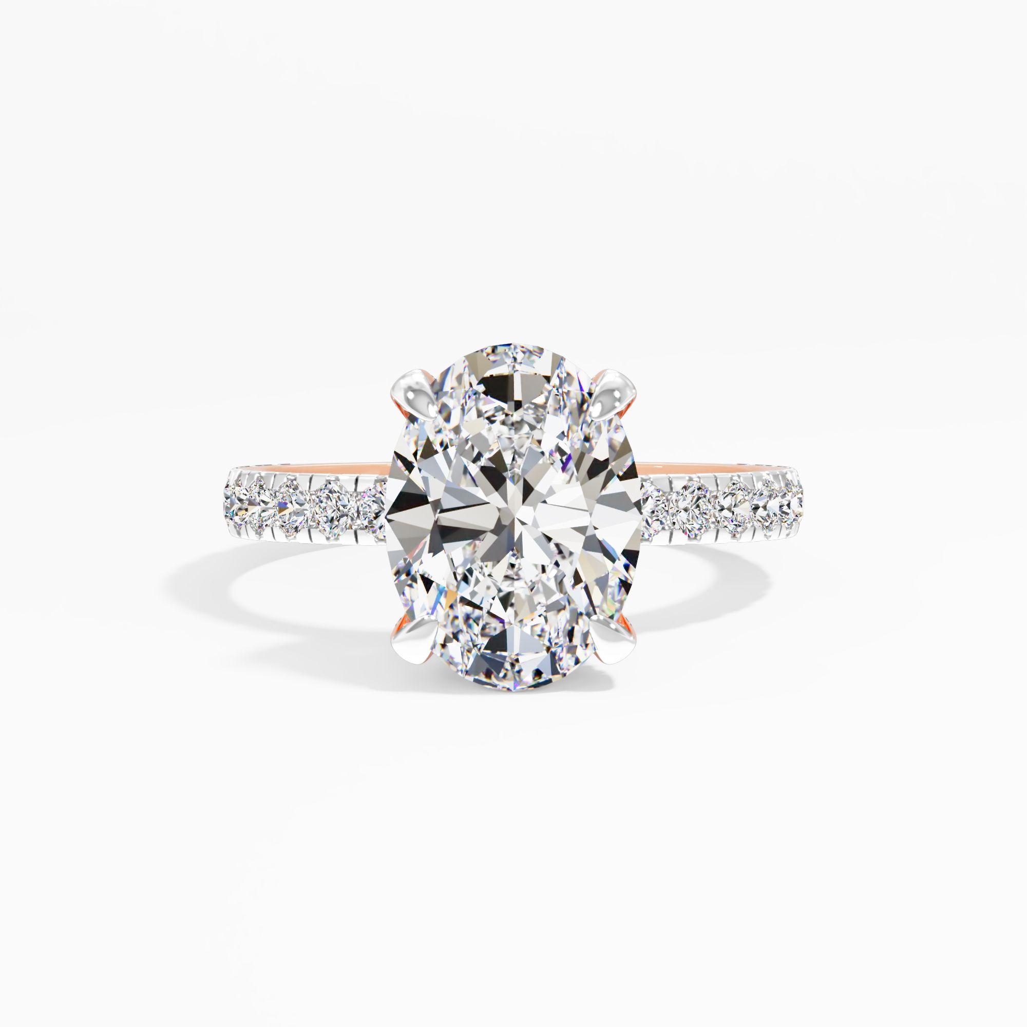 Pastel Lure Solitaire Engagement Ring